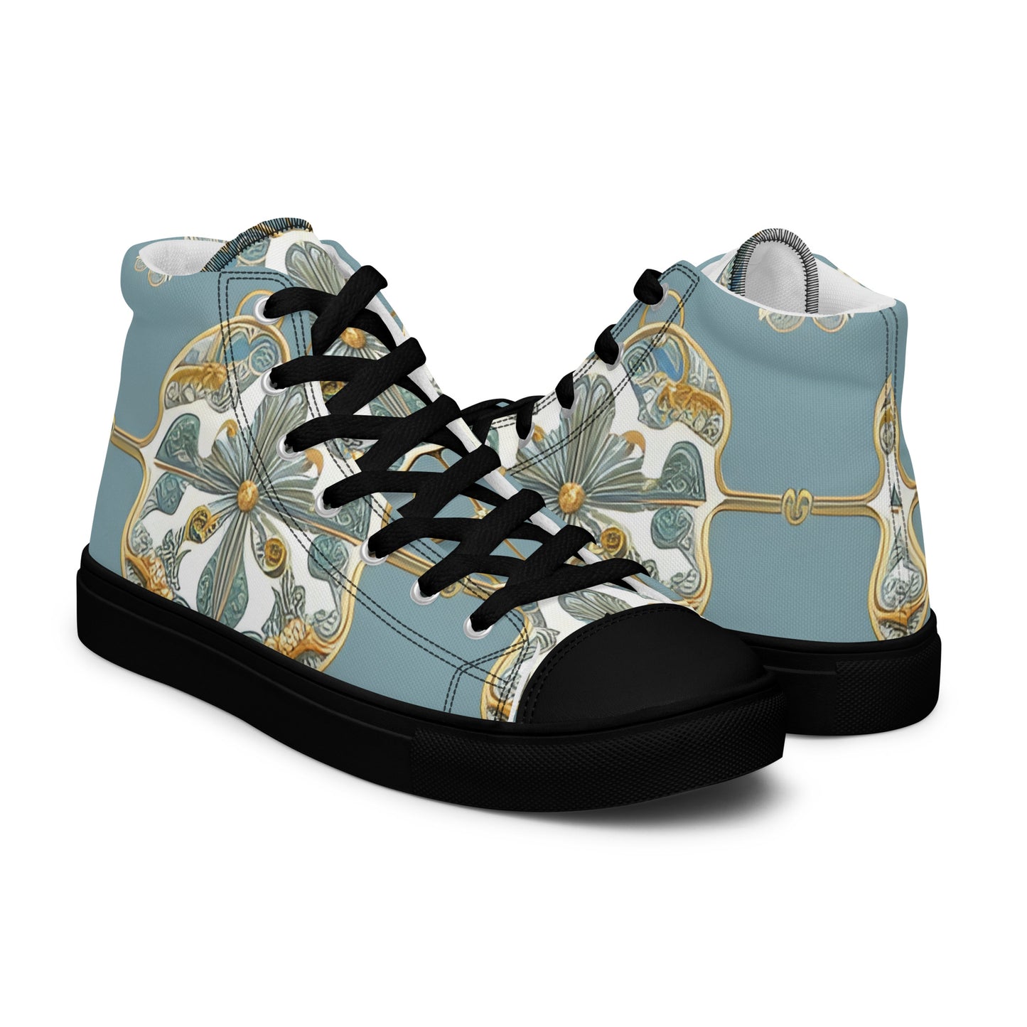 Women’s high top canvas shoes