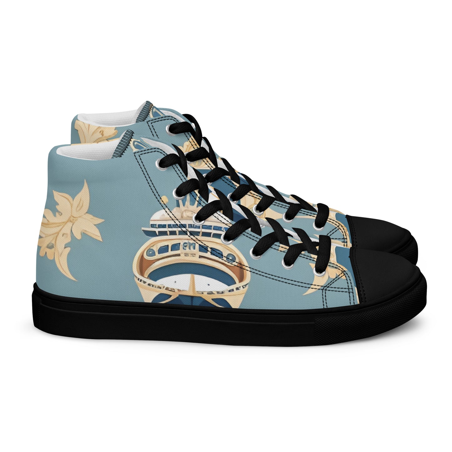 Women’s high top canvas shoes