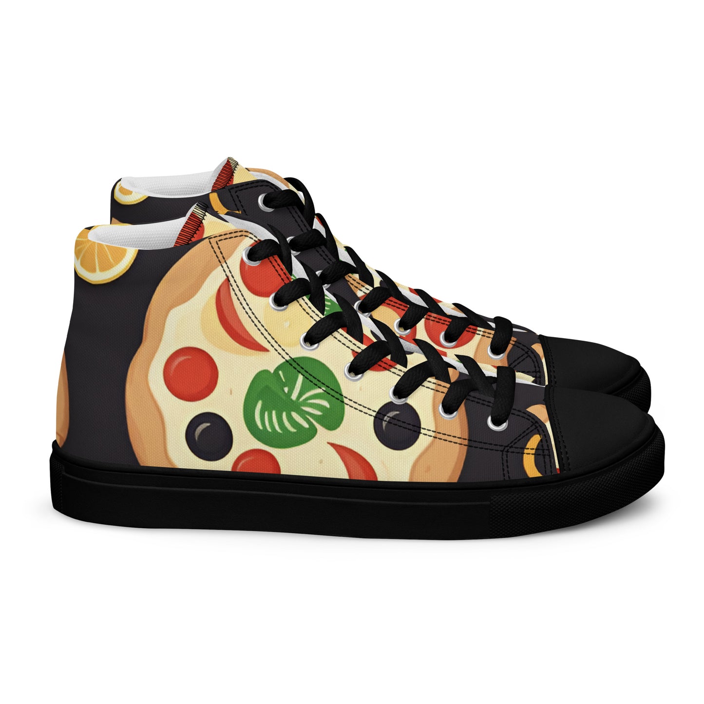 Women’s high top canvas shoes