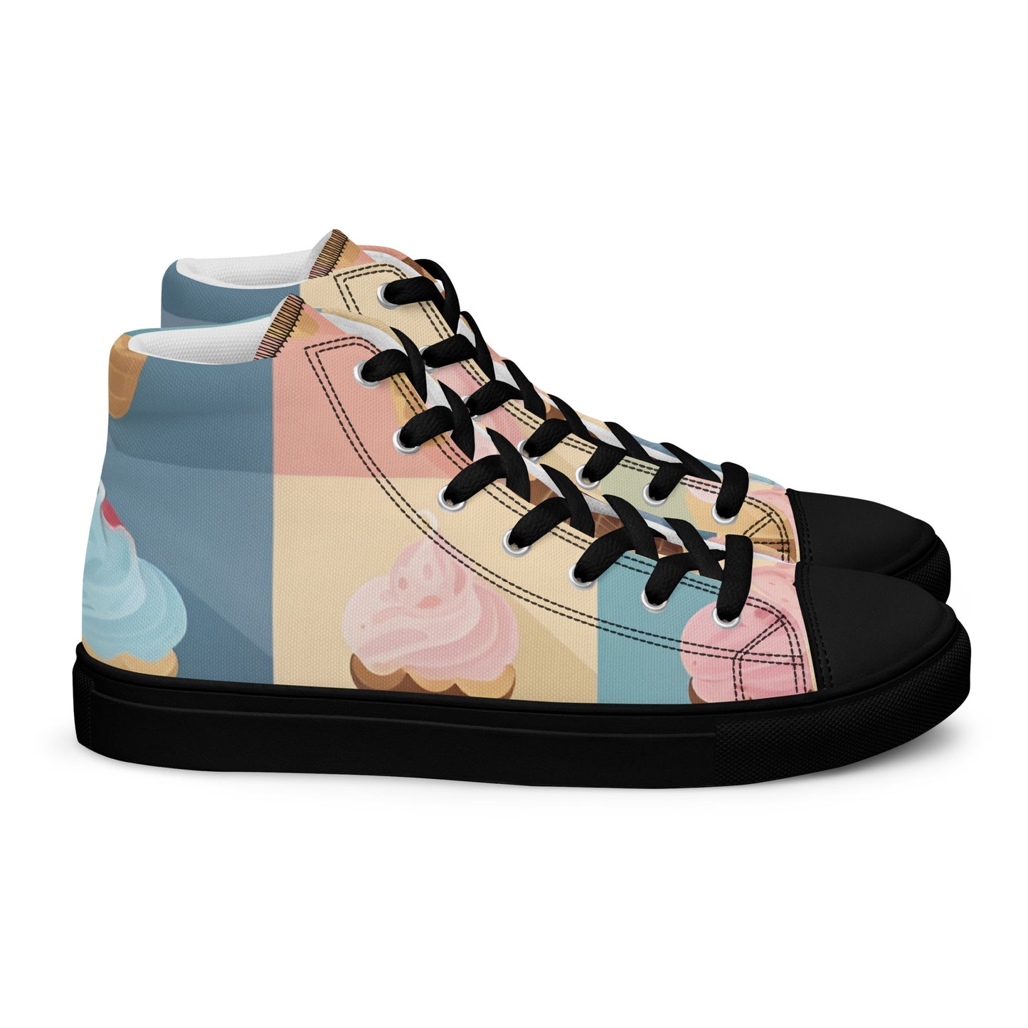 Women’s high top canvas shoes