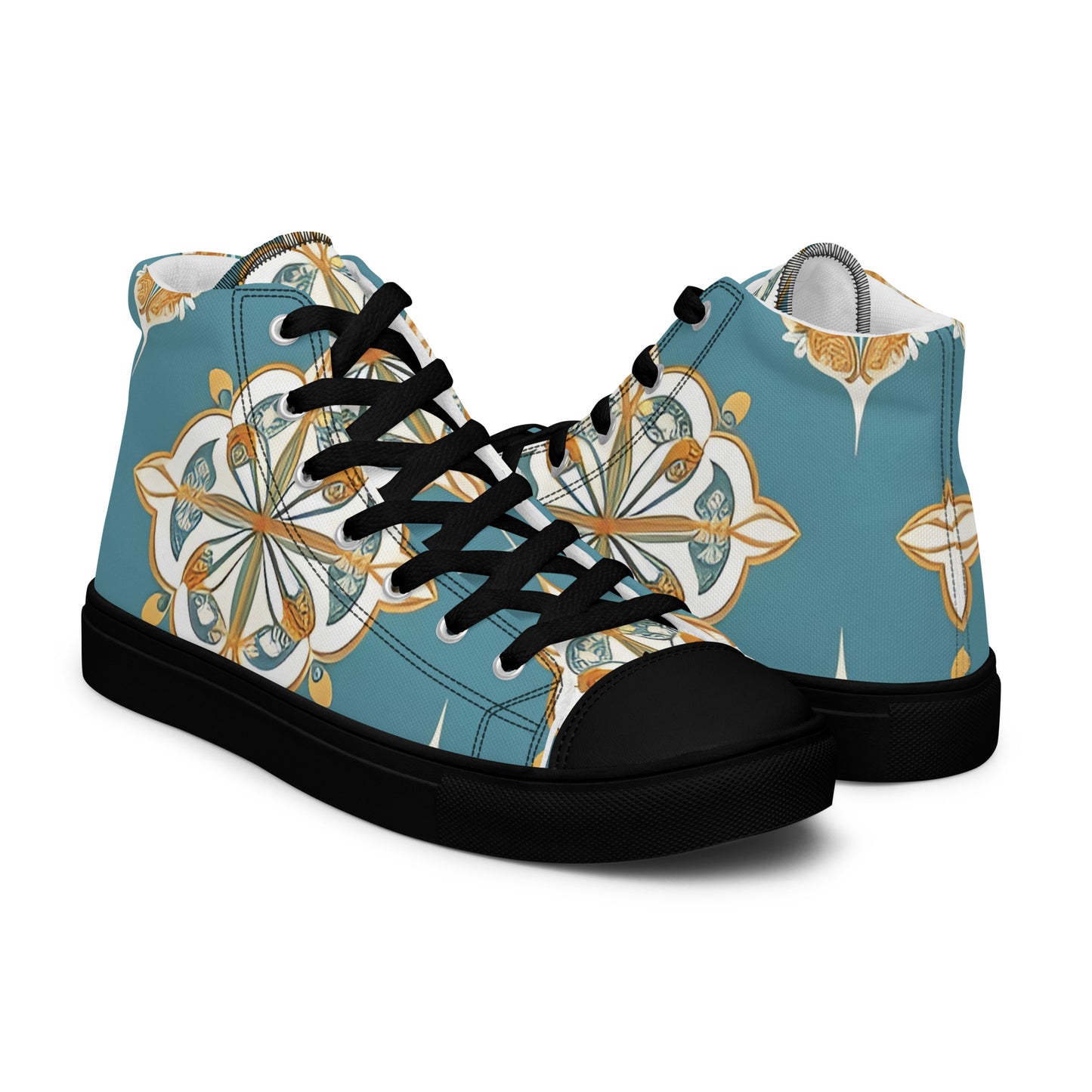 Women’s high top canvas shoes