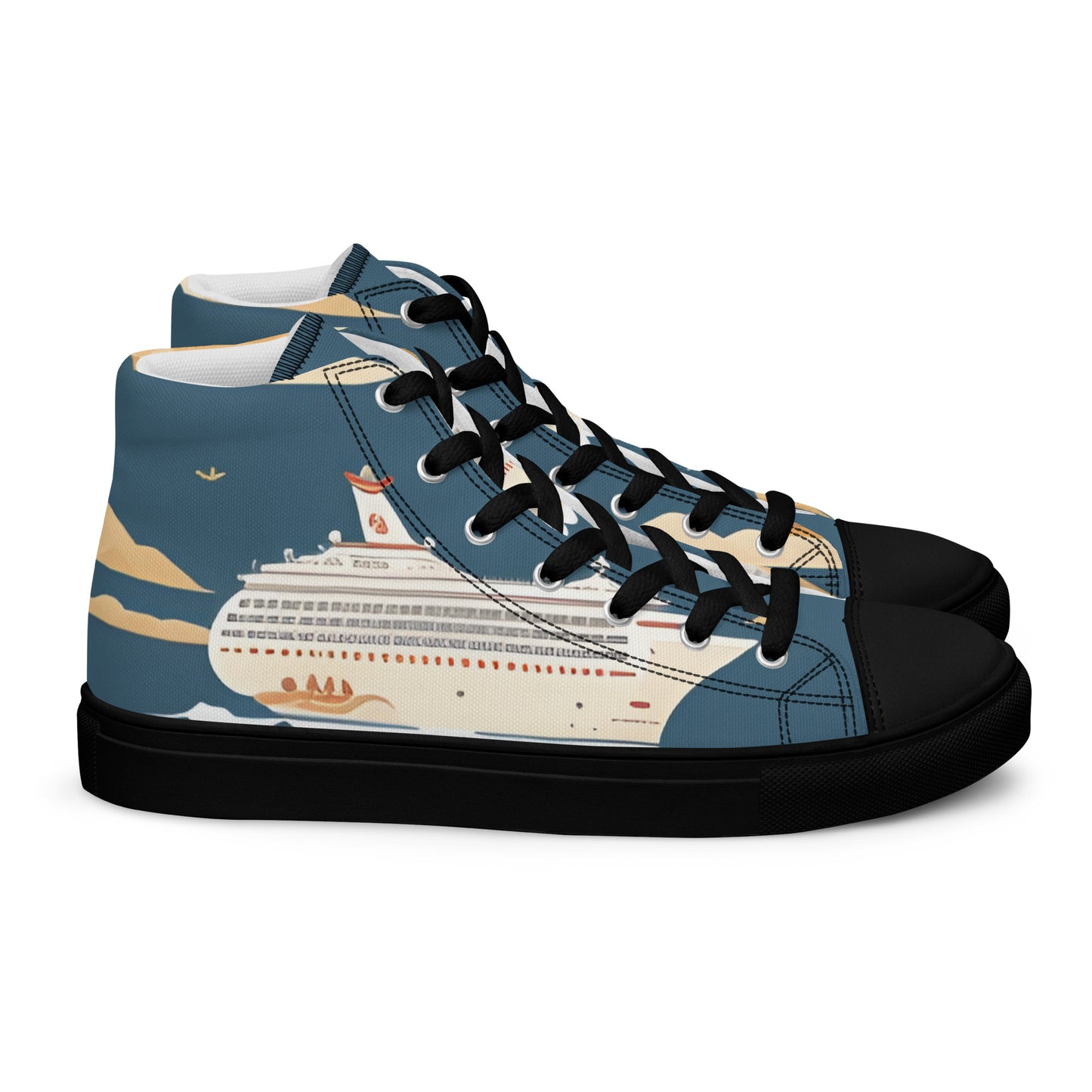 Women’s high top canvas shoes