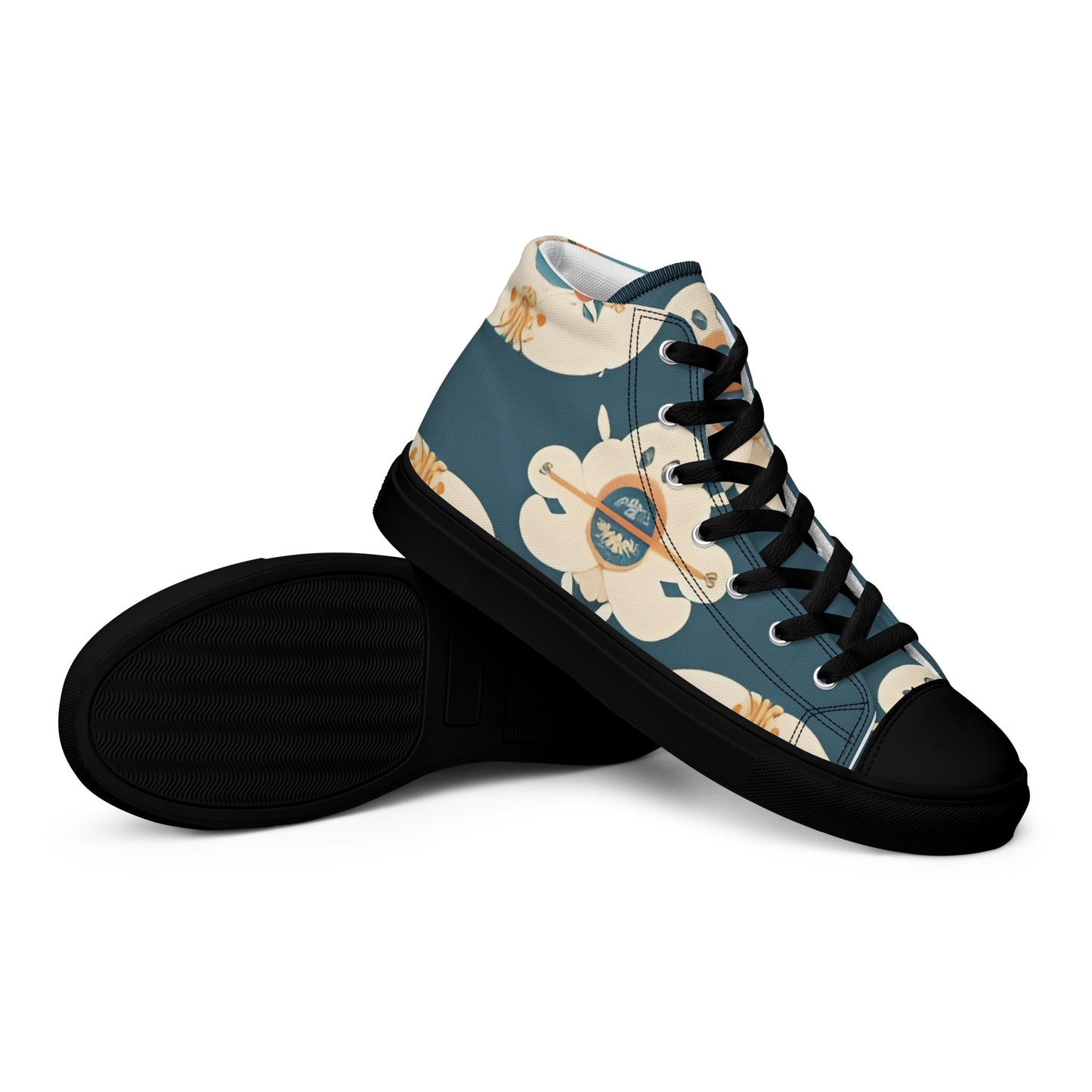 Women’s high top canvas shoes