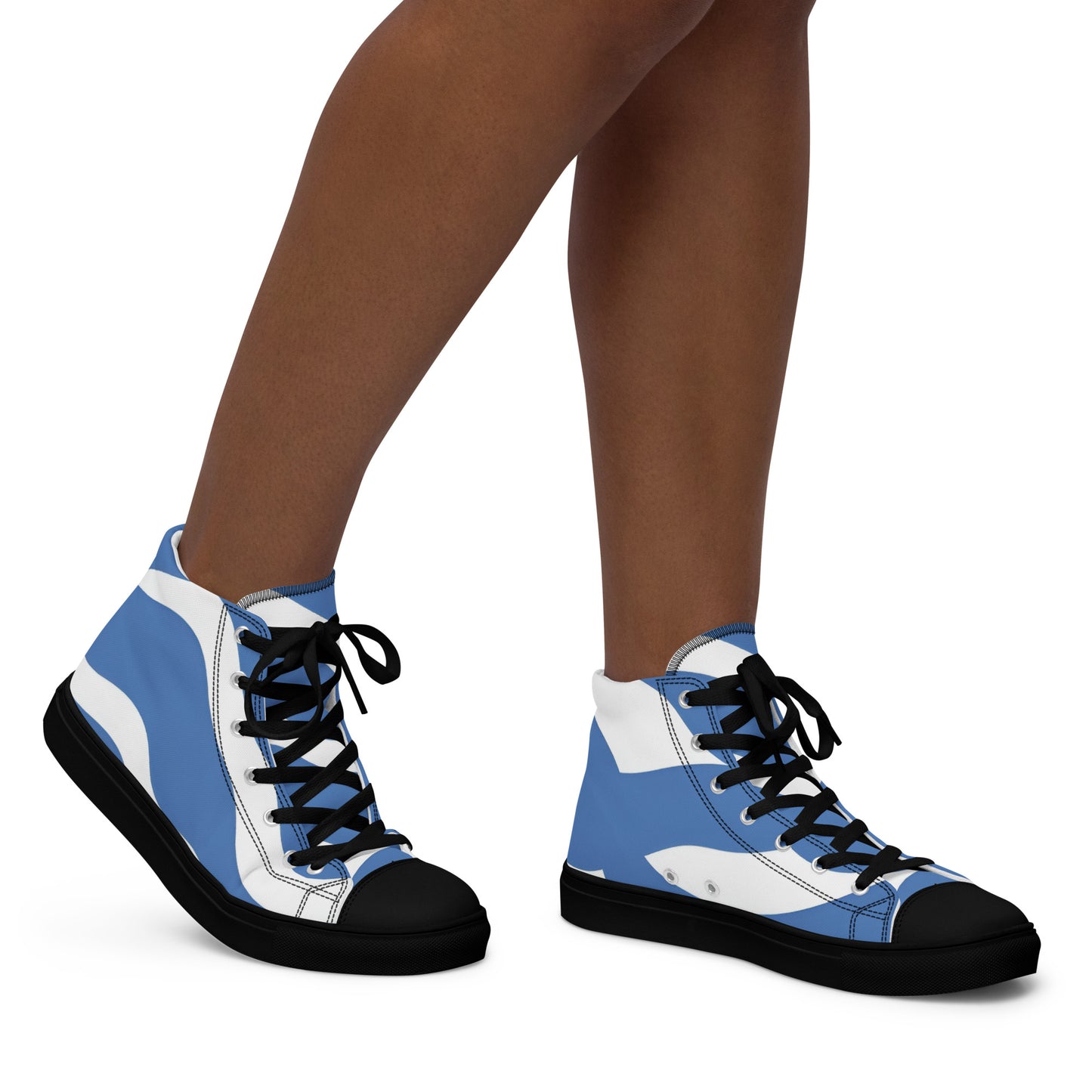 Women’s high top canvas shoes