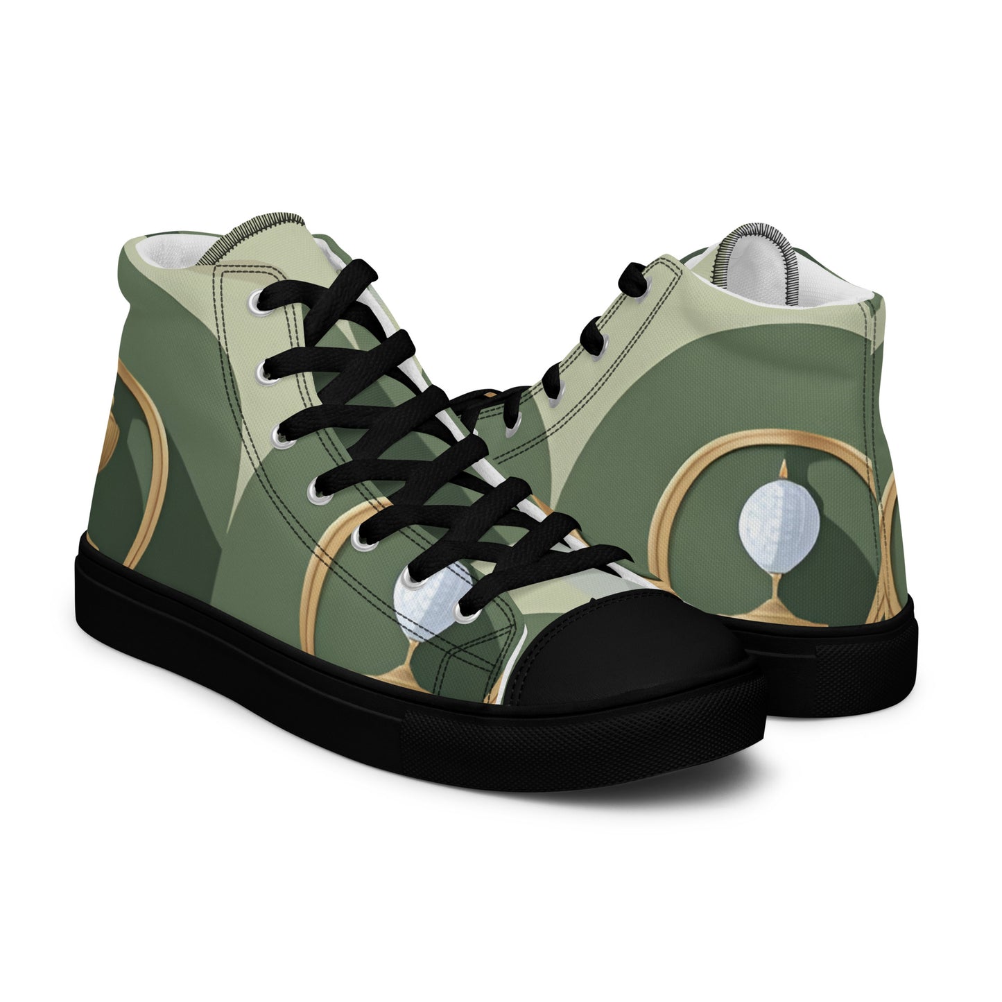 Women’s high top canvas shoes