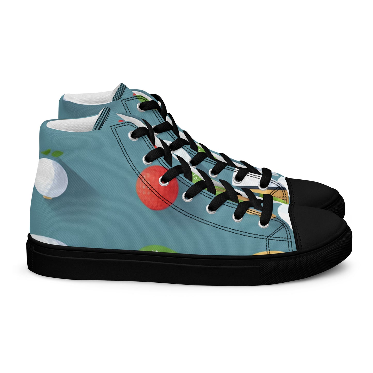 Women’s high top canvas shoes