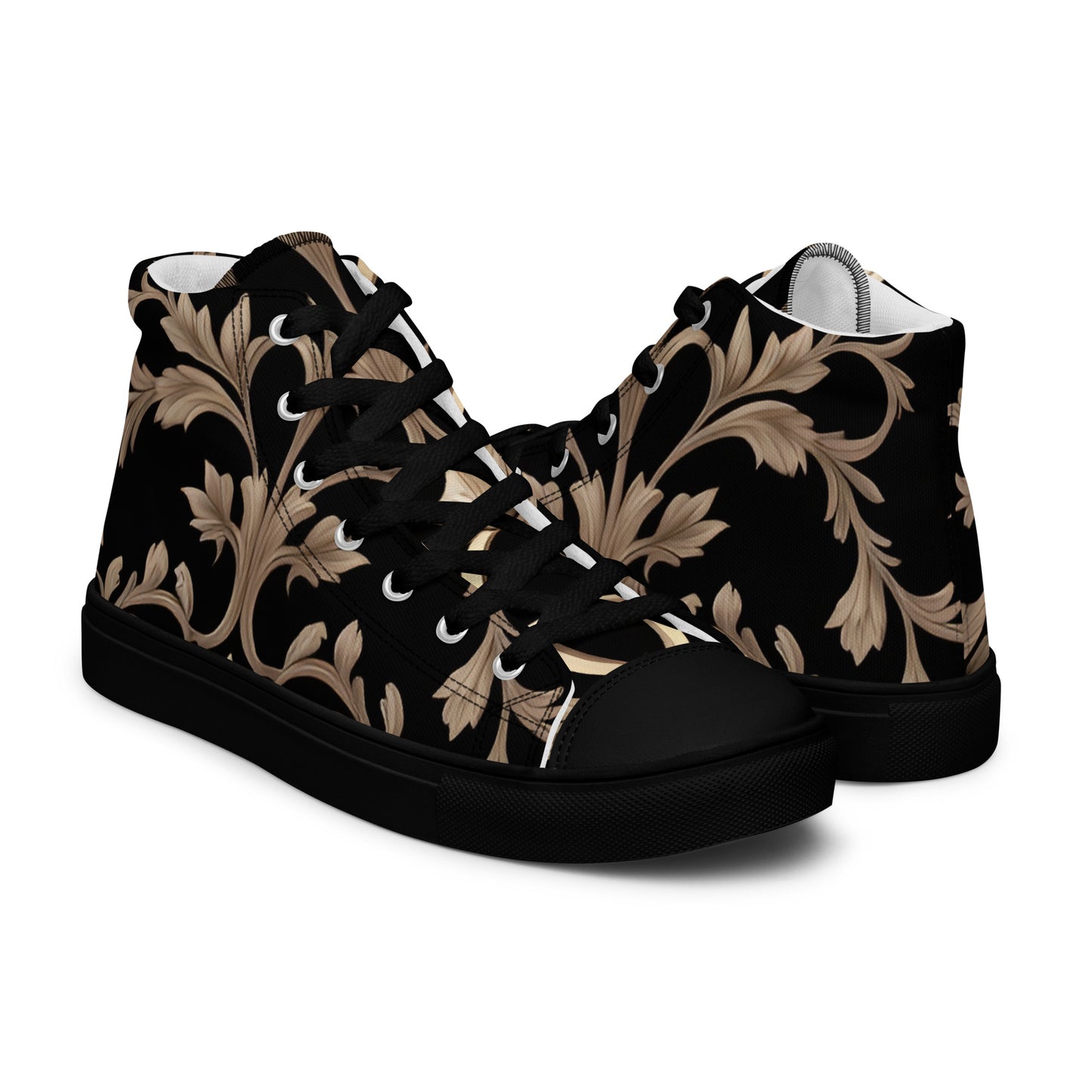 Women’s high top canvas shoes