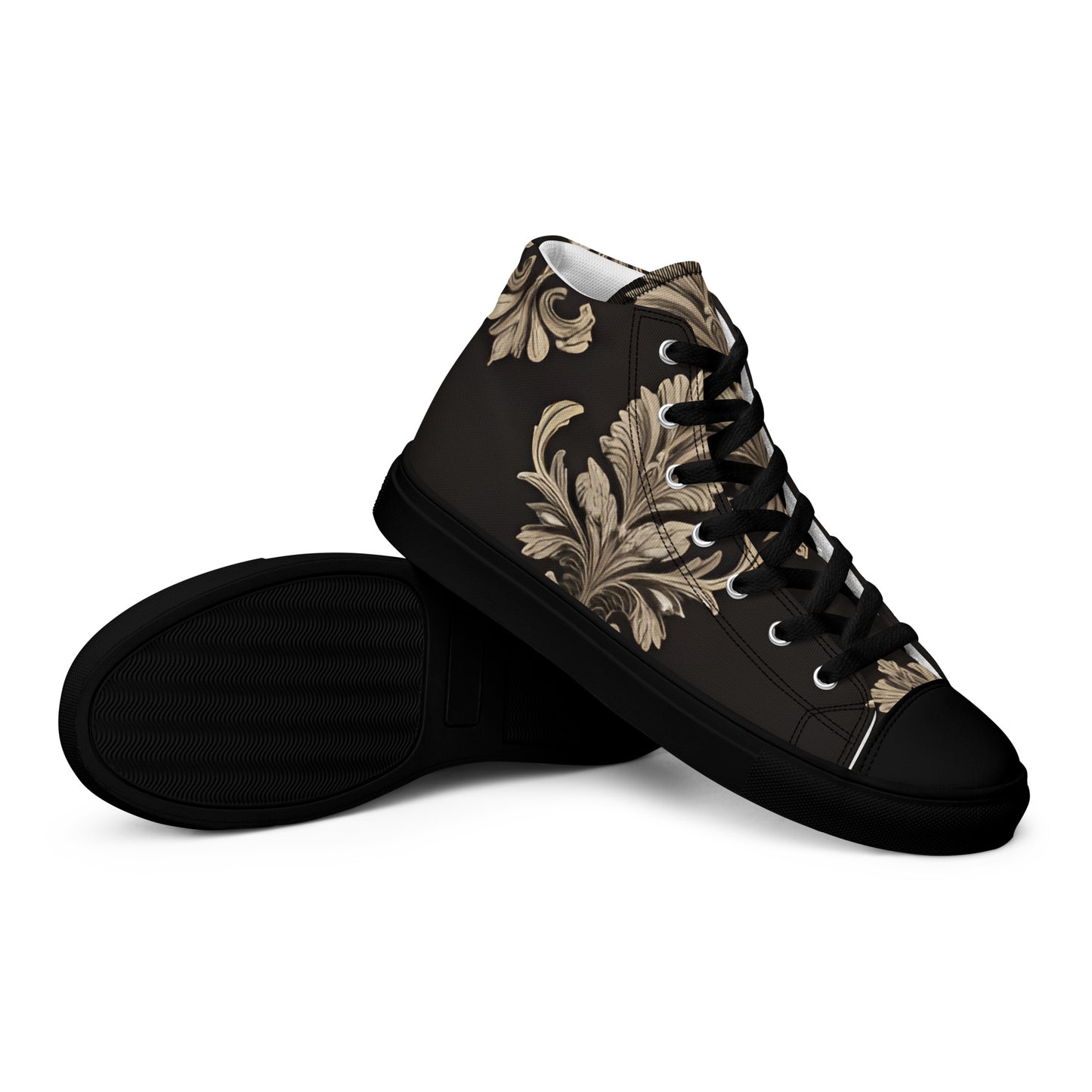 Women’s high top canvas shoes