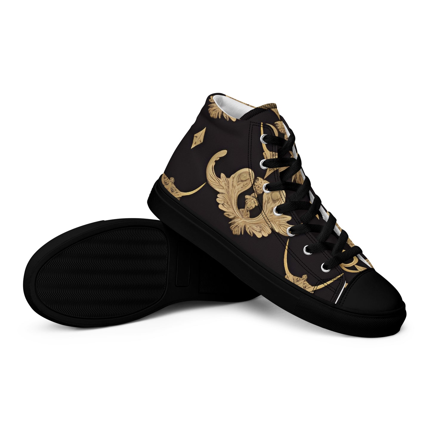 Women’s high top canvas shoes