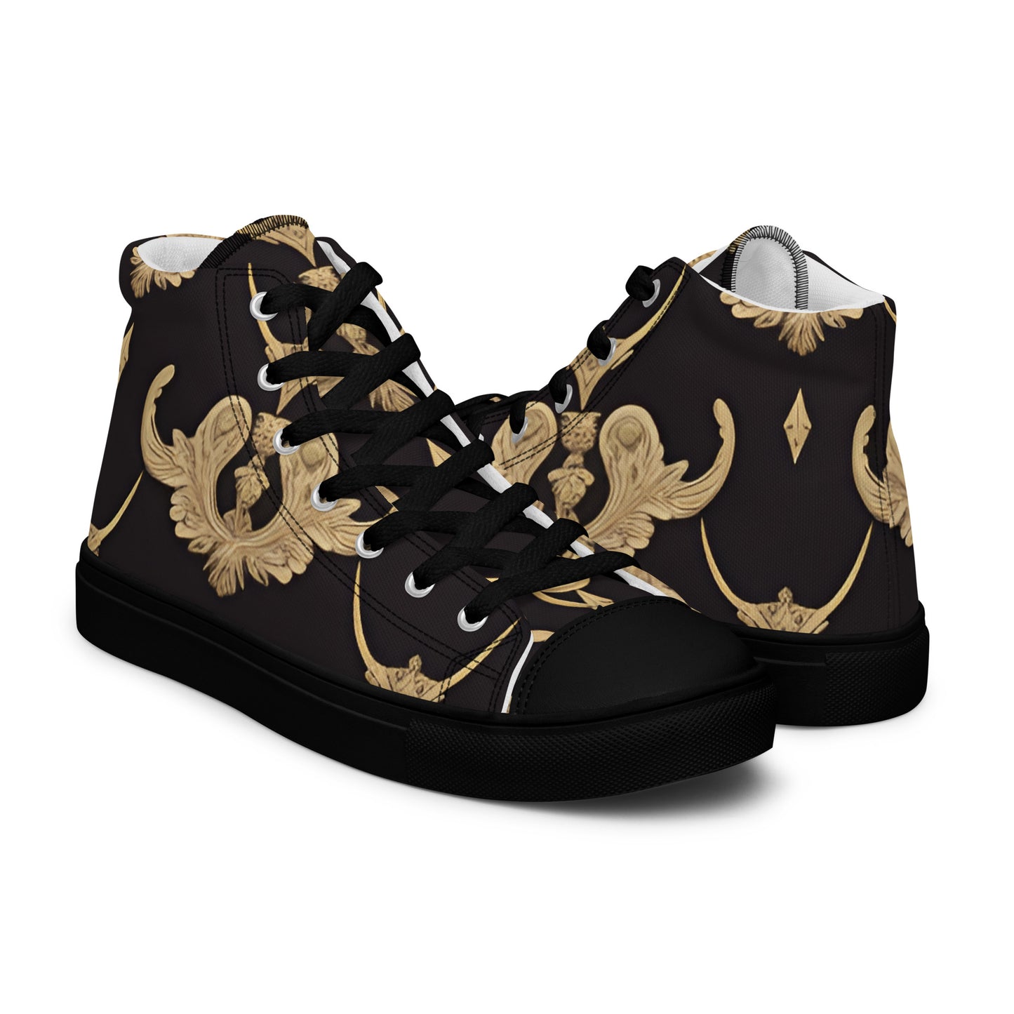 Women’s high top canvas shoes