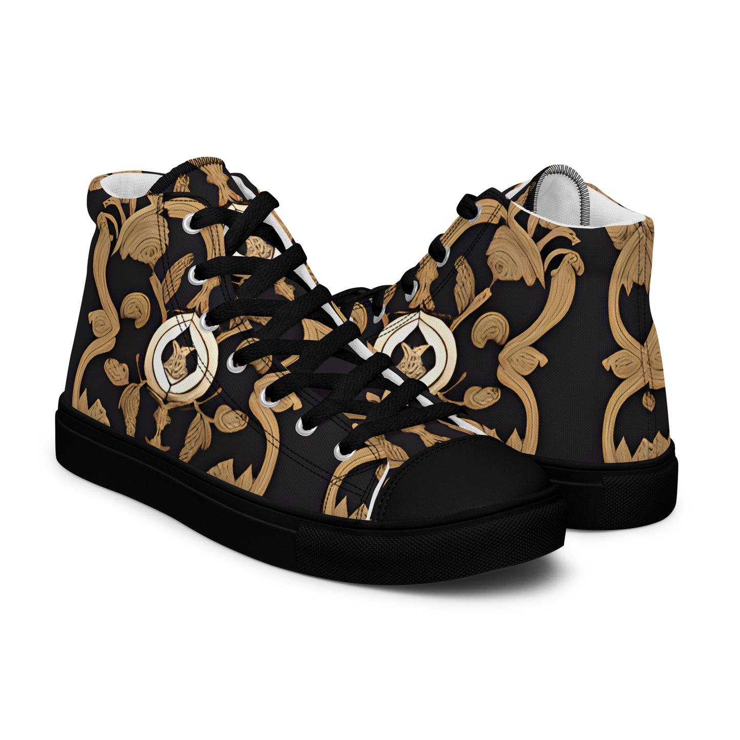 Women’s high top canvas shoes