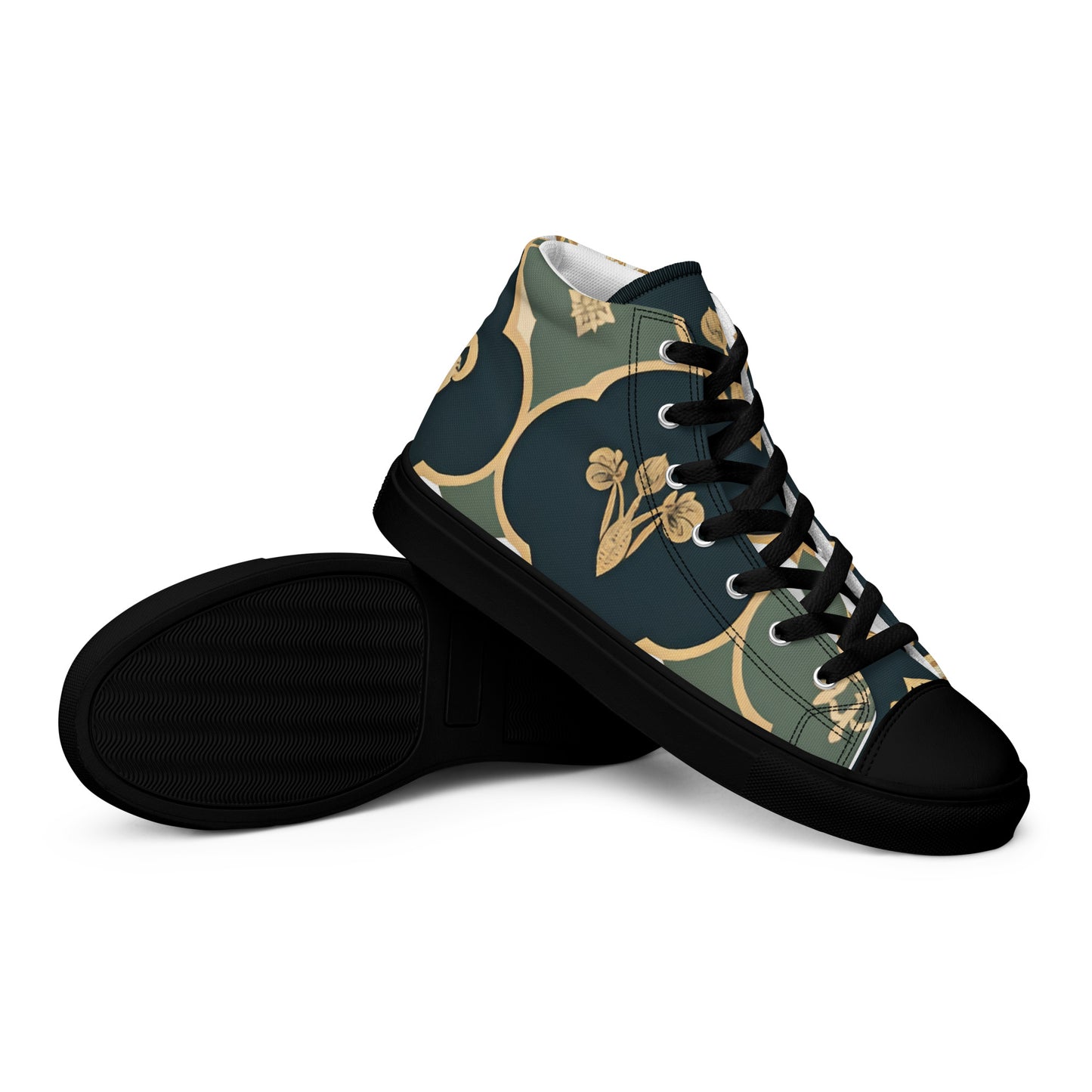 Women’s high top canvas shoes