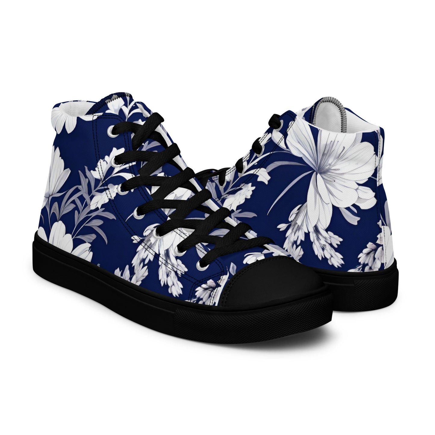 Women’s high top canvas shoes