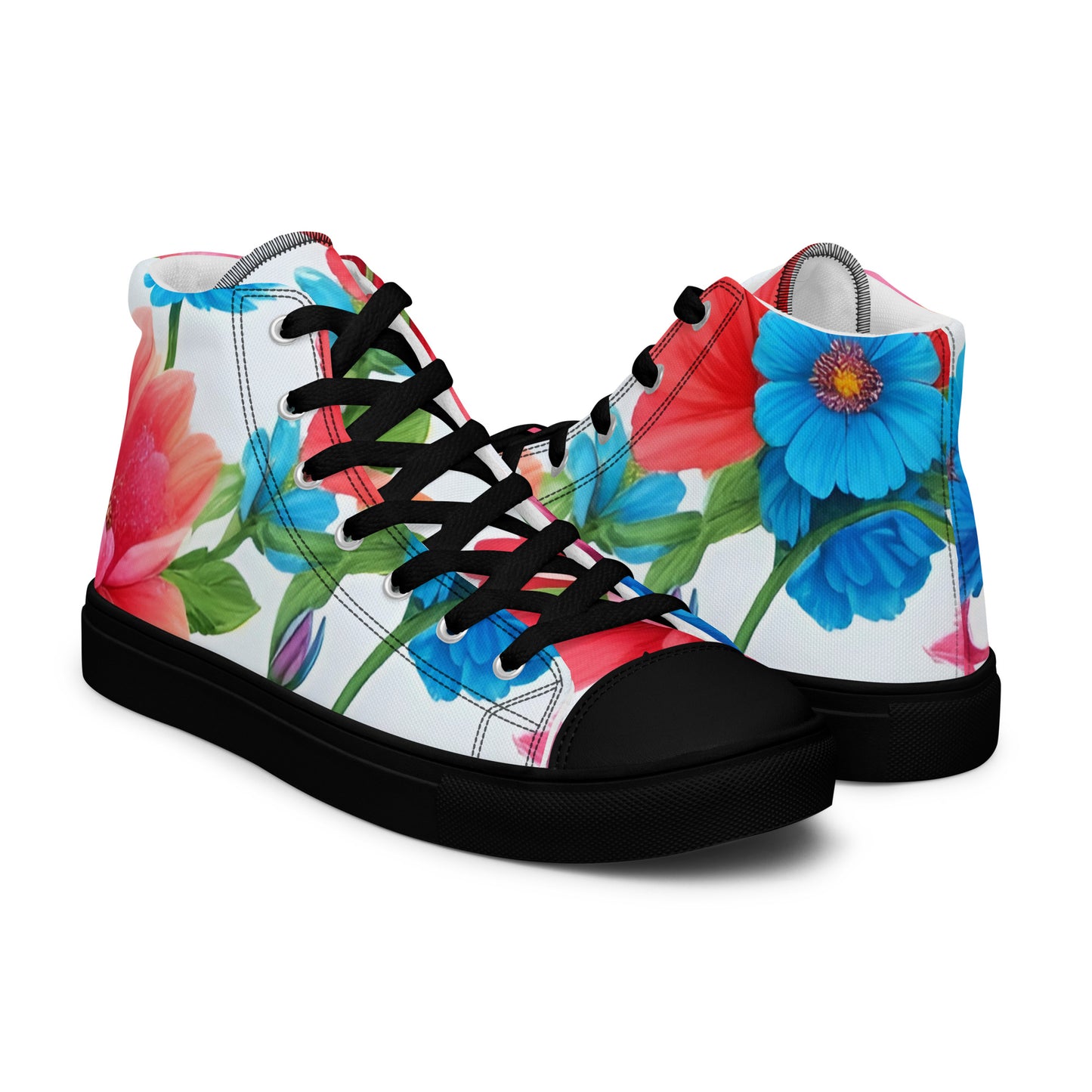 Women’s high top canvas shoes