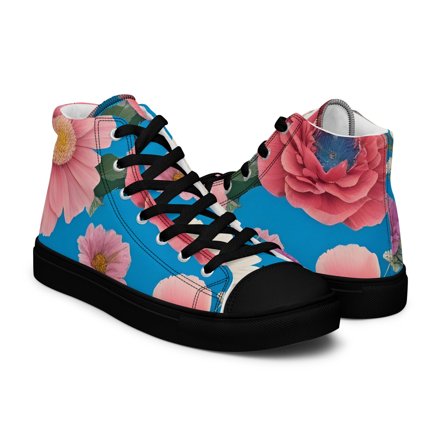 Women’s high top canvas shoes