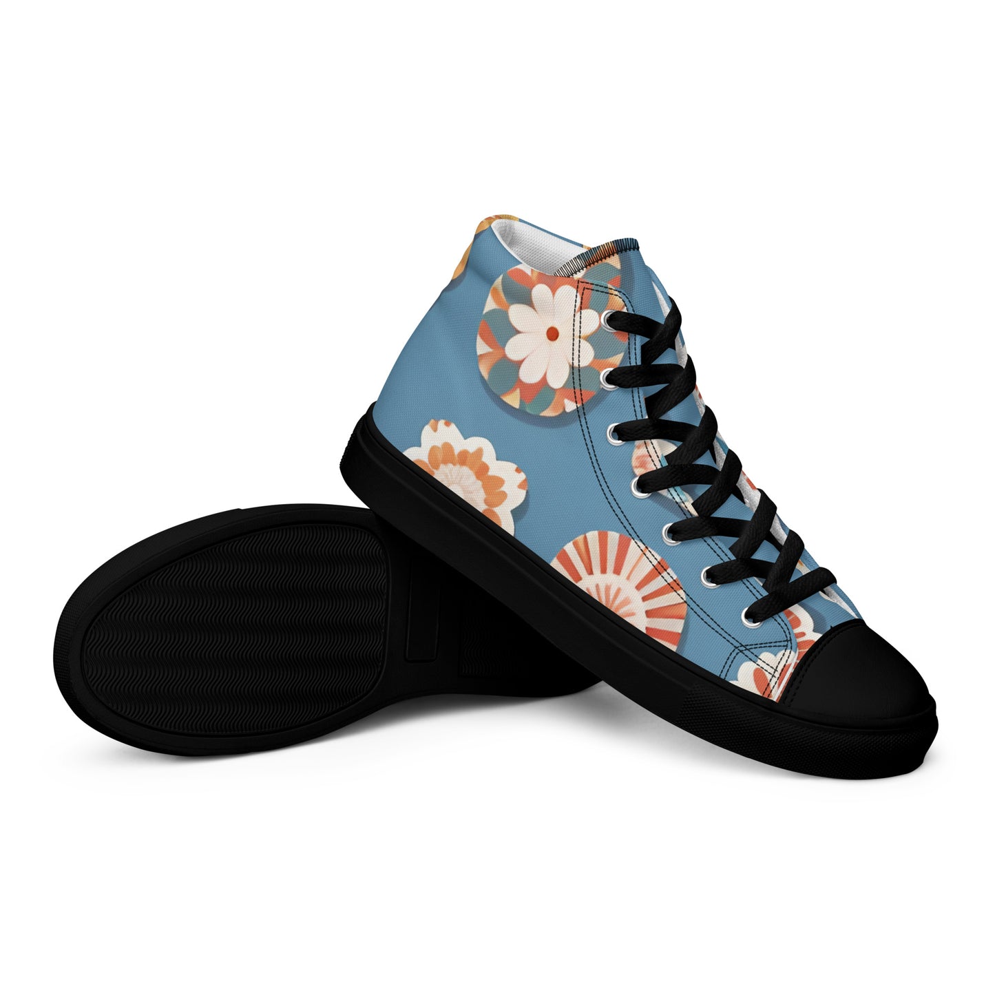 Women’s high top canvas shoes