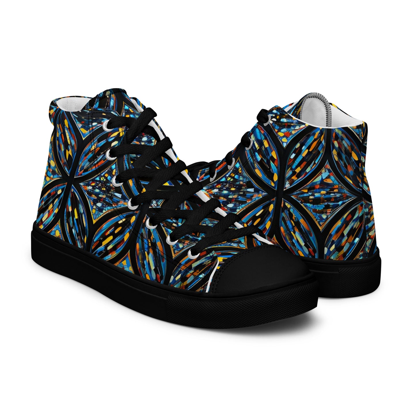 Women’s high top canvas shoes