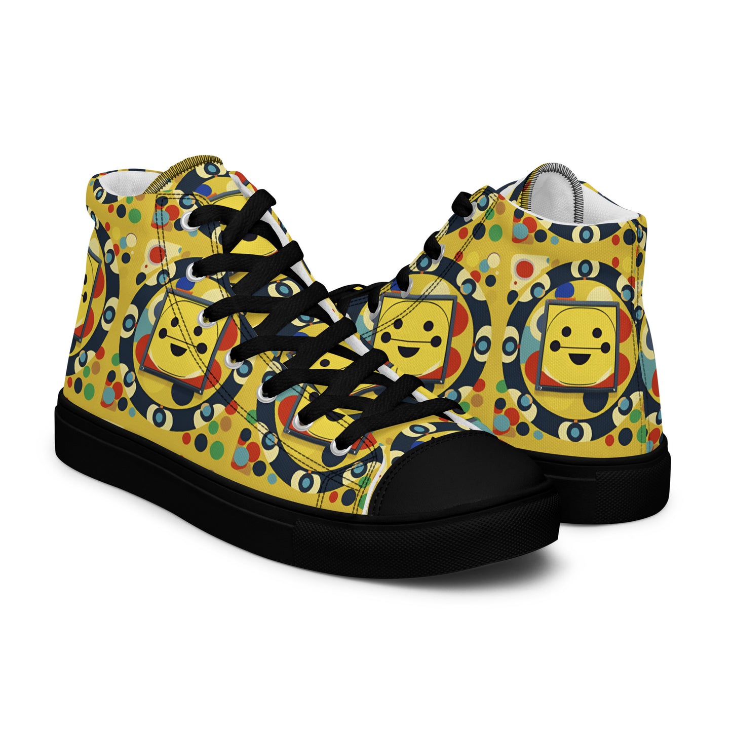 Women’s high top canvas shoes