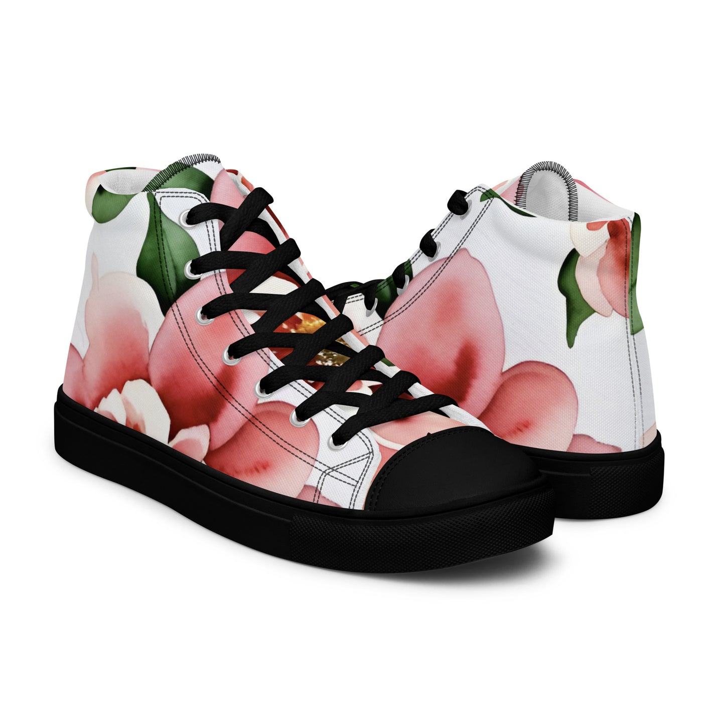 Women’s high top canvas shoes