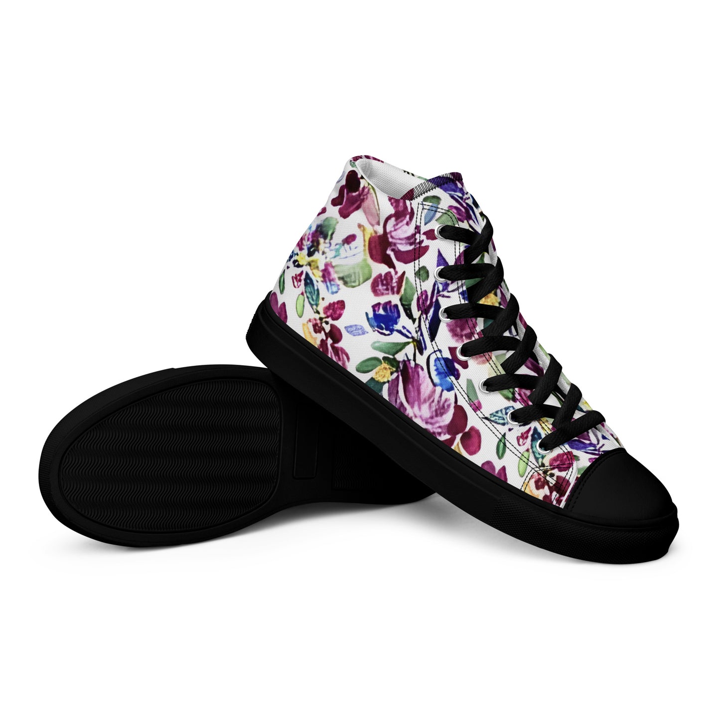 Women’s high top canvas shoes