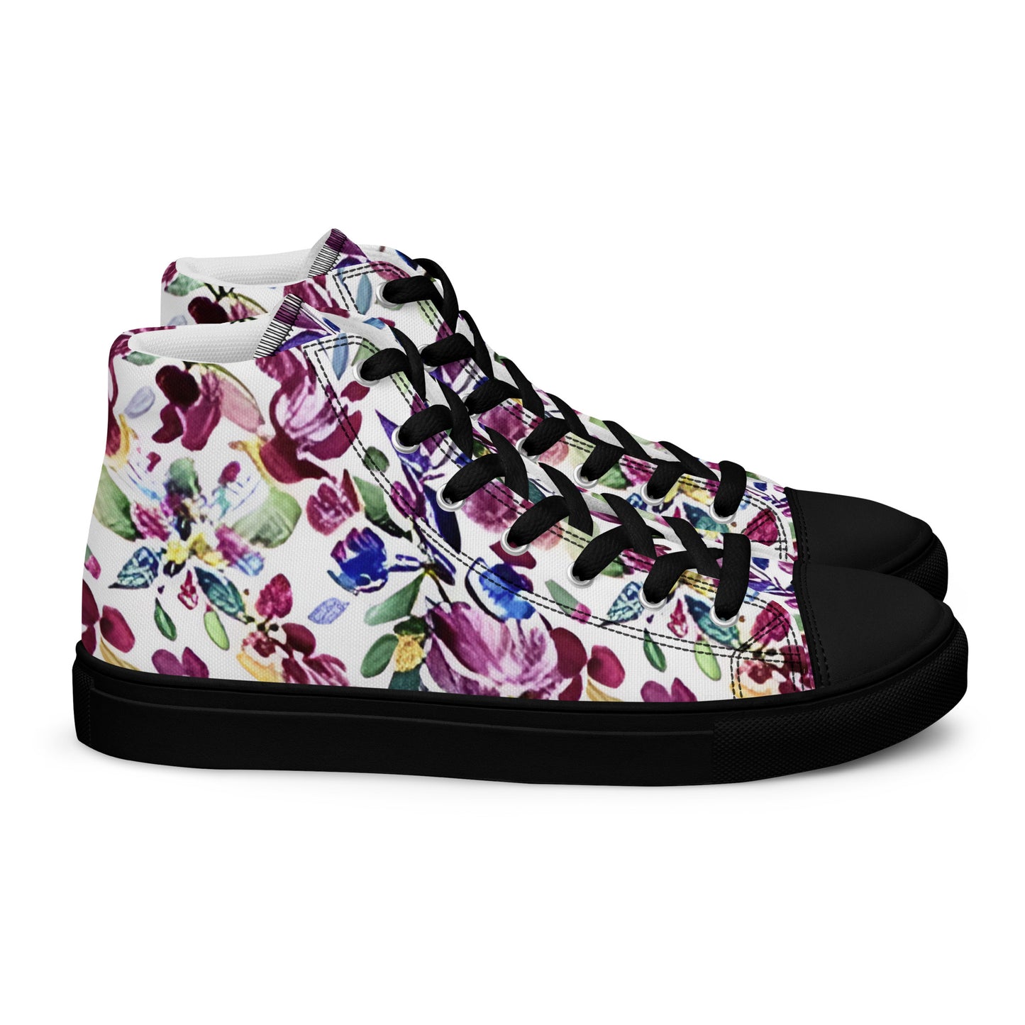 Women’s high top canvas shoes