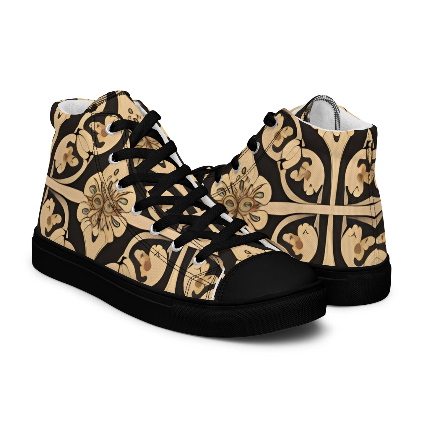 Women’s high top canvas shoes