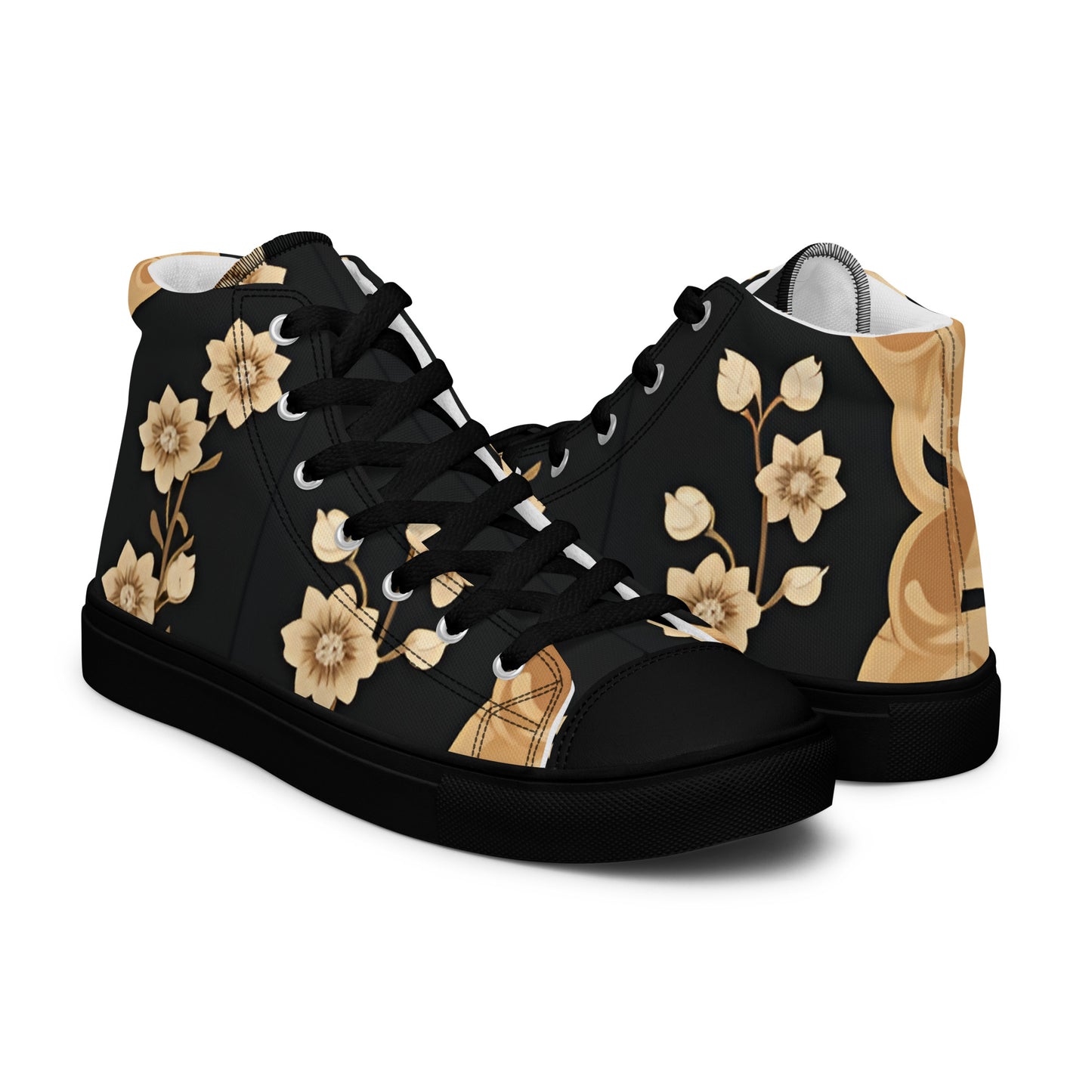 Women’s high top canvas shoes