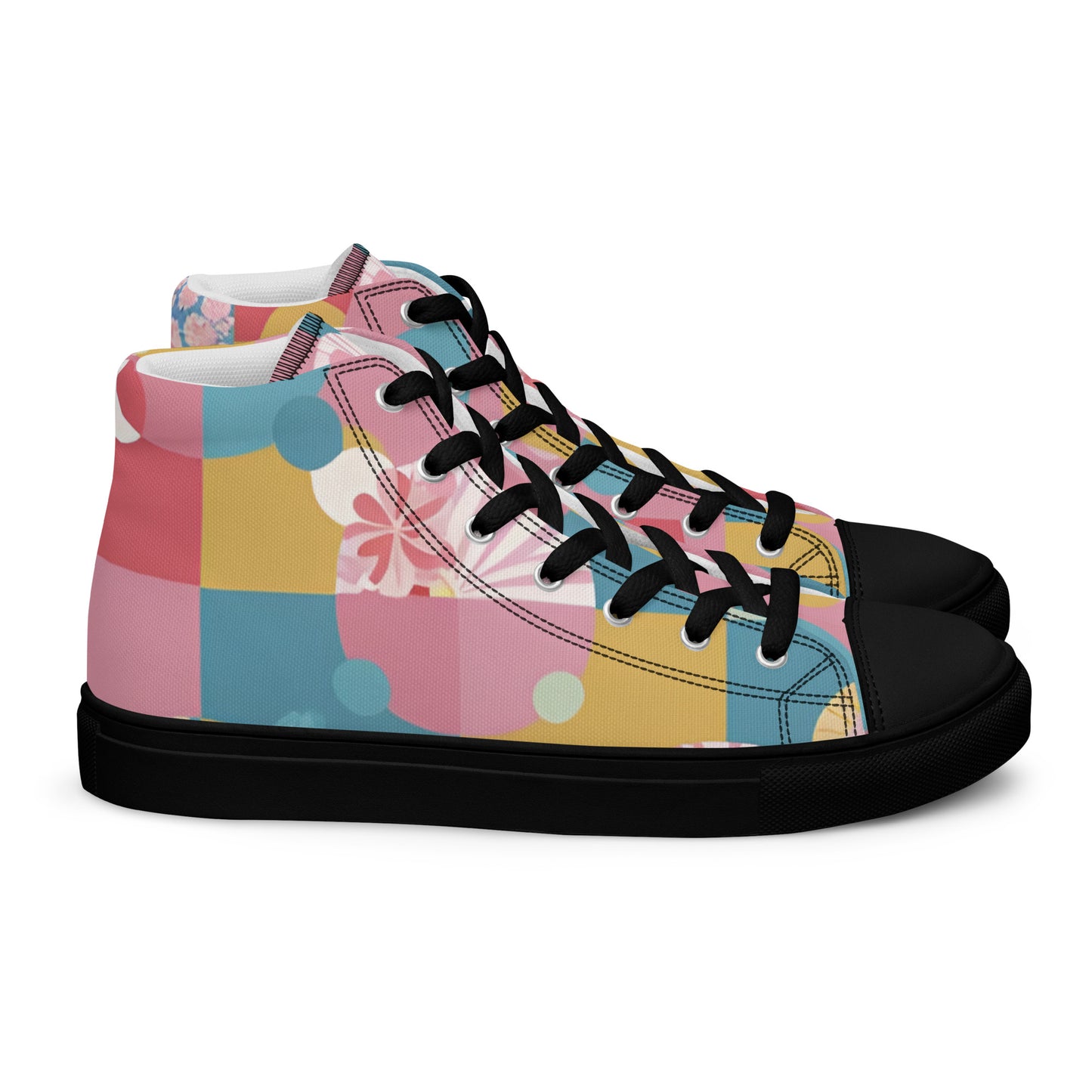 Women’s high top canvas shoes