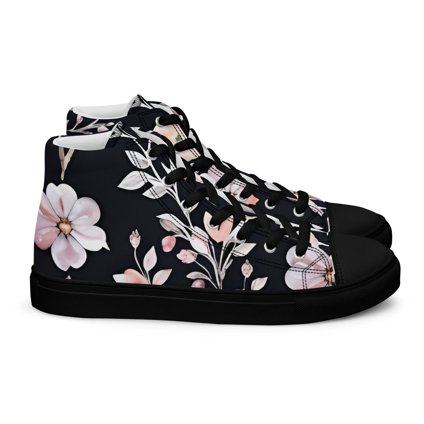 Women’s high top canvas shoes