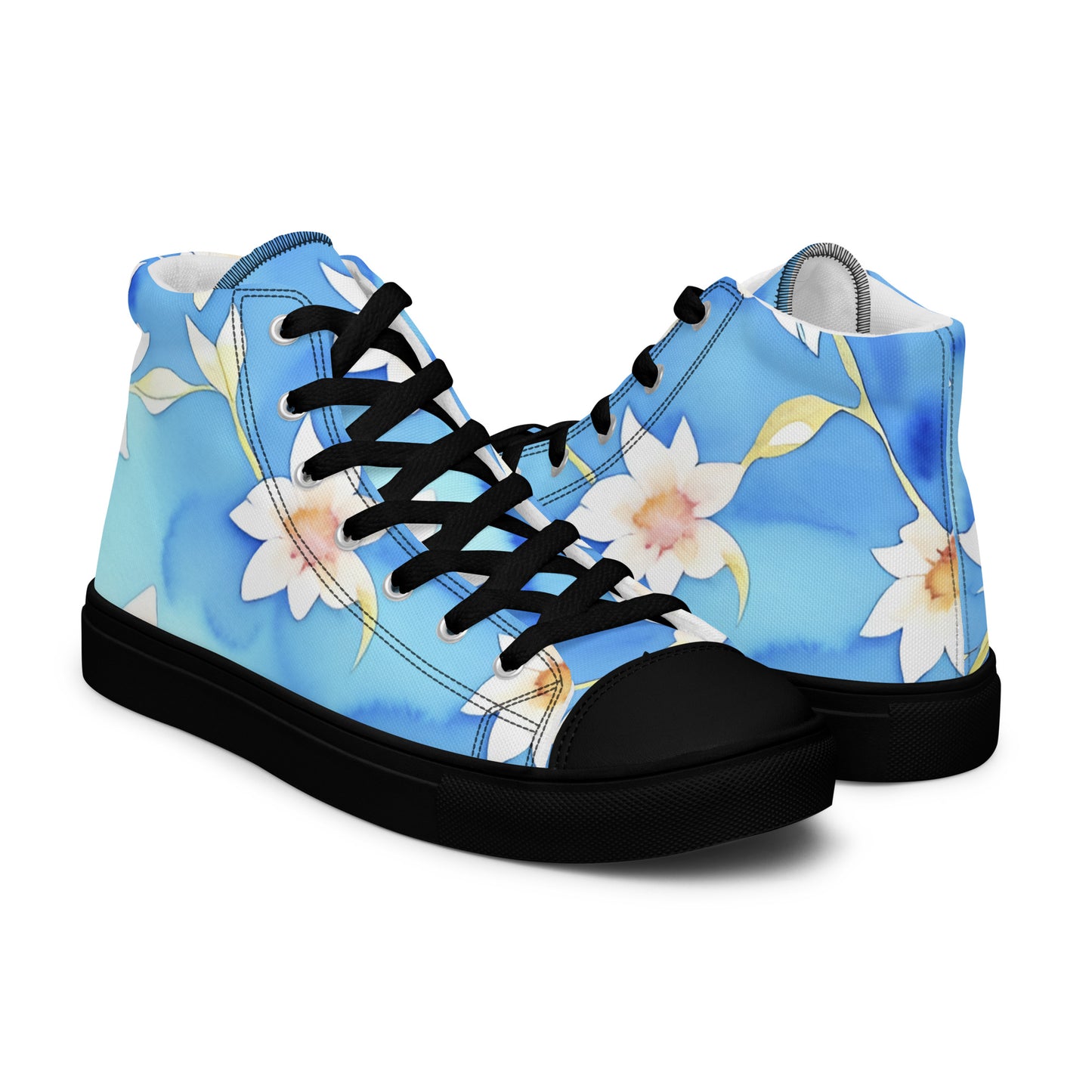 Women’s high top canvas shoes