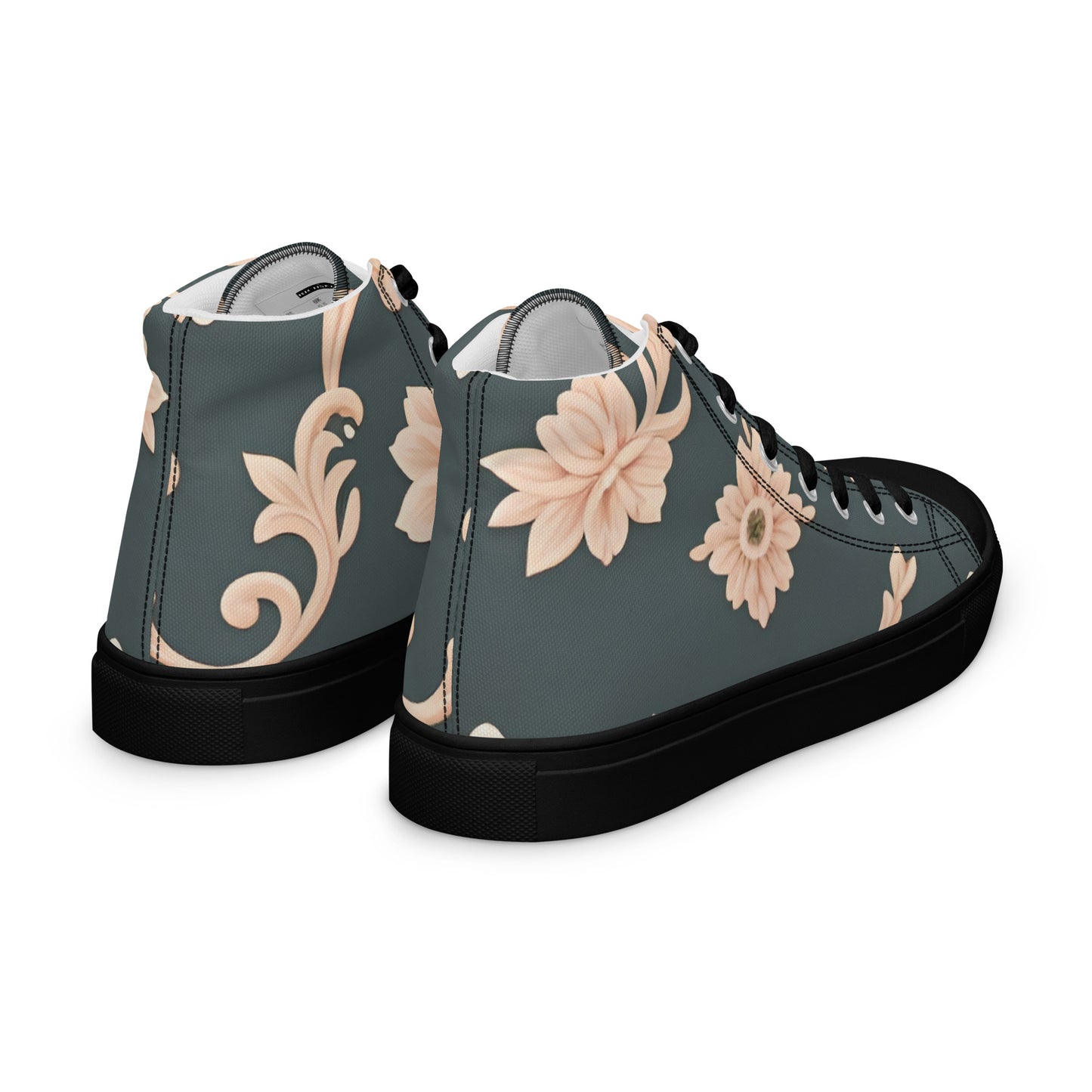 Women’s high top canvas shoes