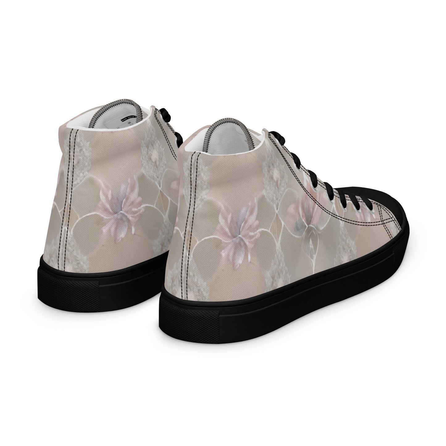 Women’s high top canvas shoes