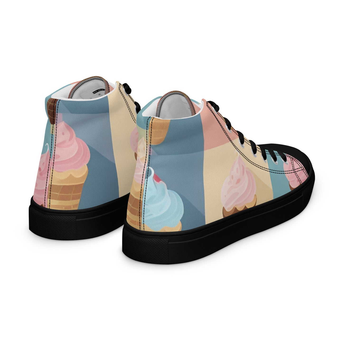 Women’s high top canvas shoes