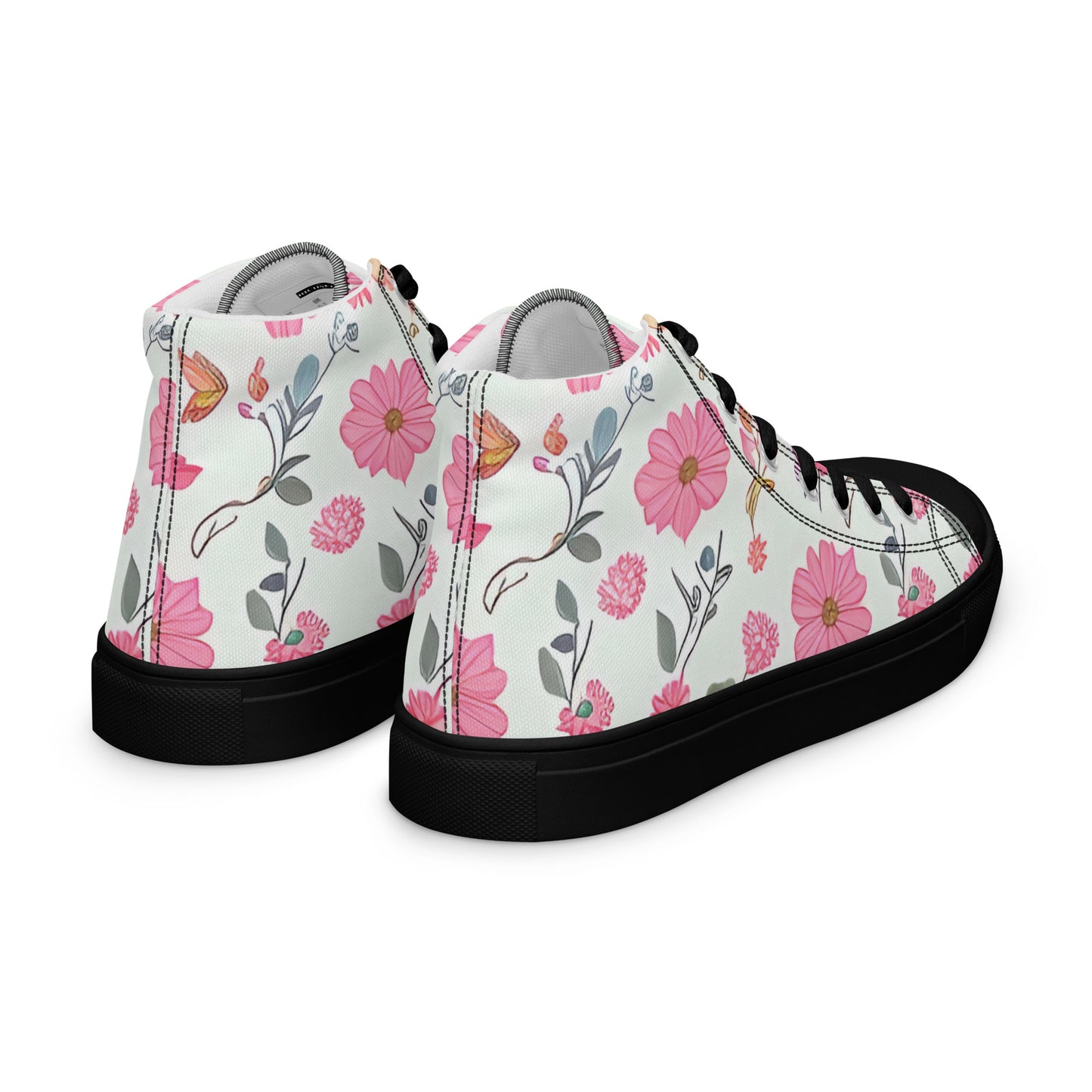 Women’s high top canvas shoes