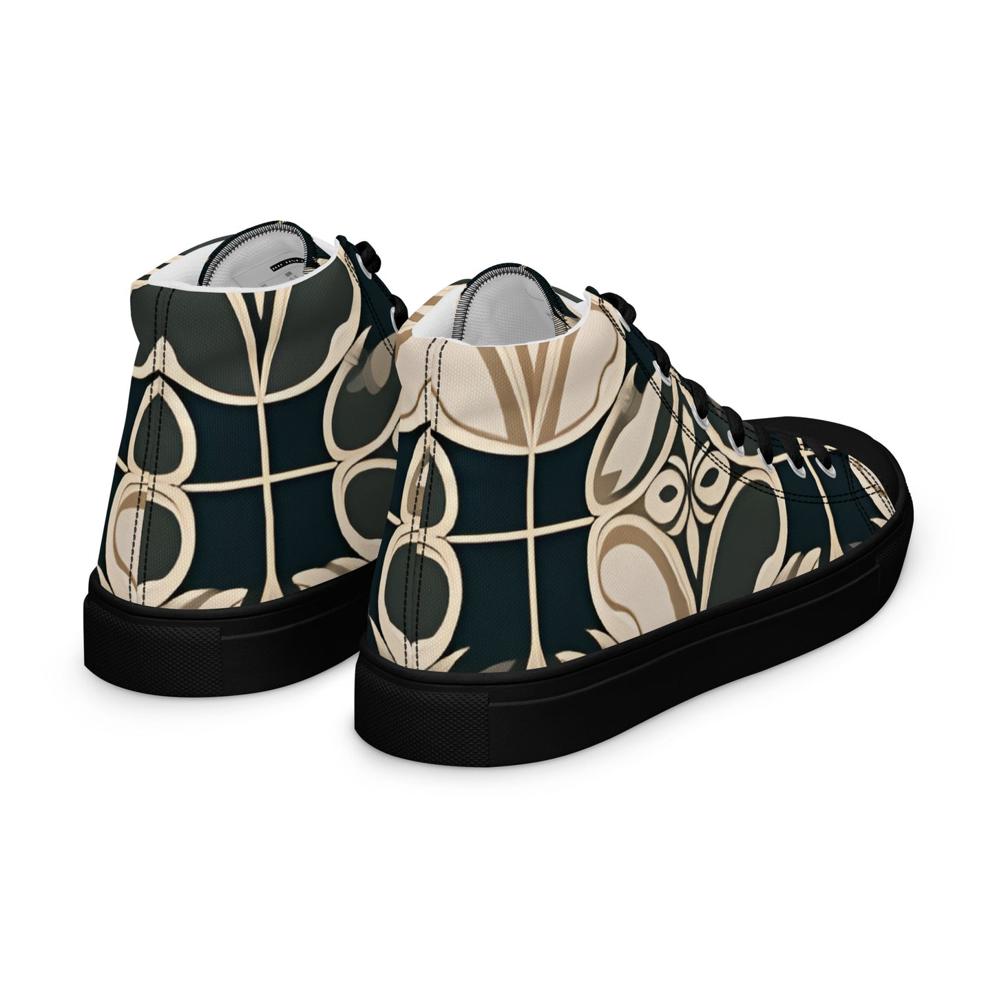 Women’s high top canvas shoes