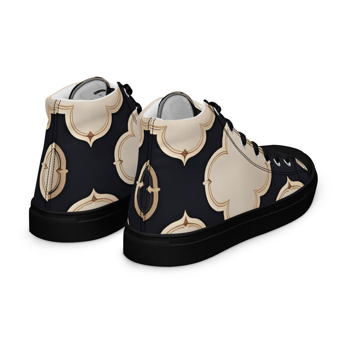 Women’s high top canvas shoes