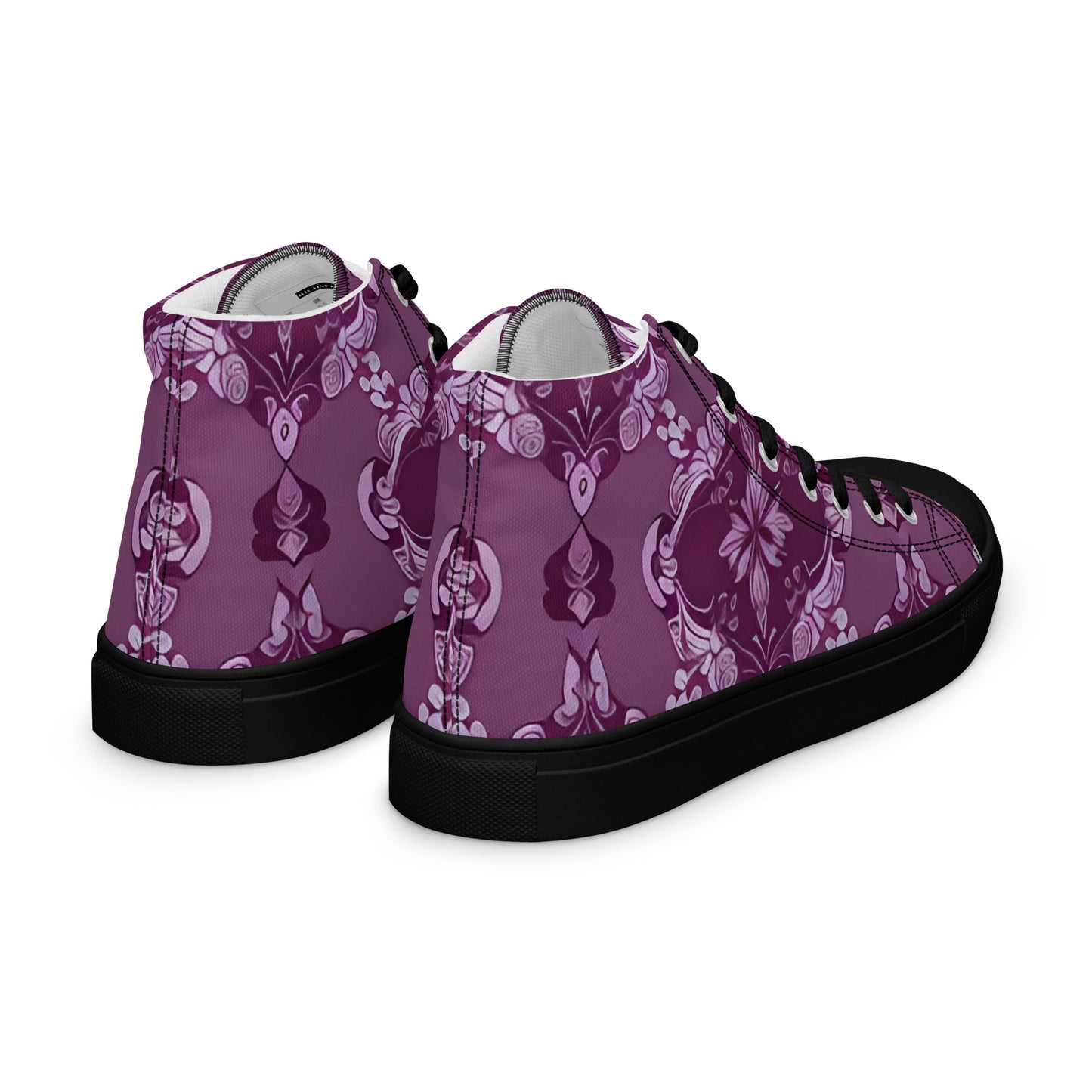 Women’s high top canvas shoes