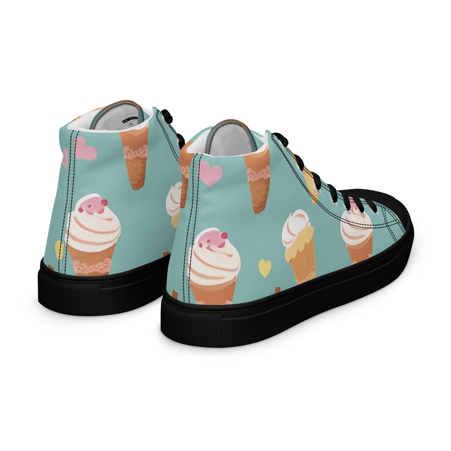 Women’s high top canvas shoes