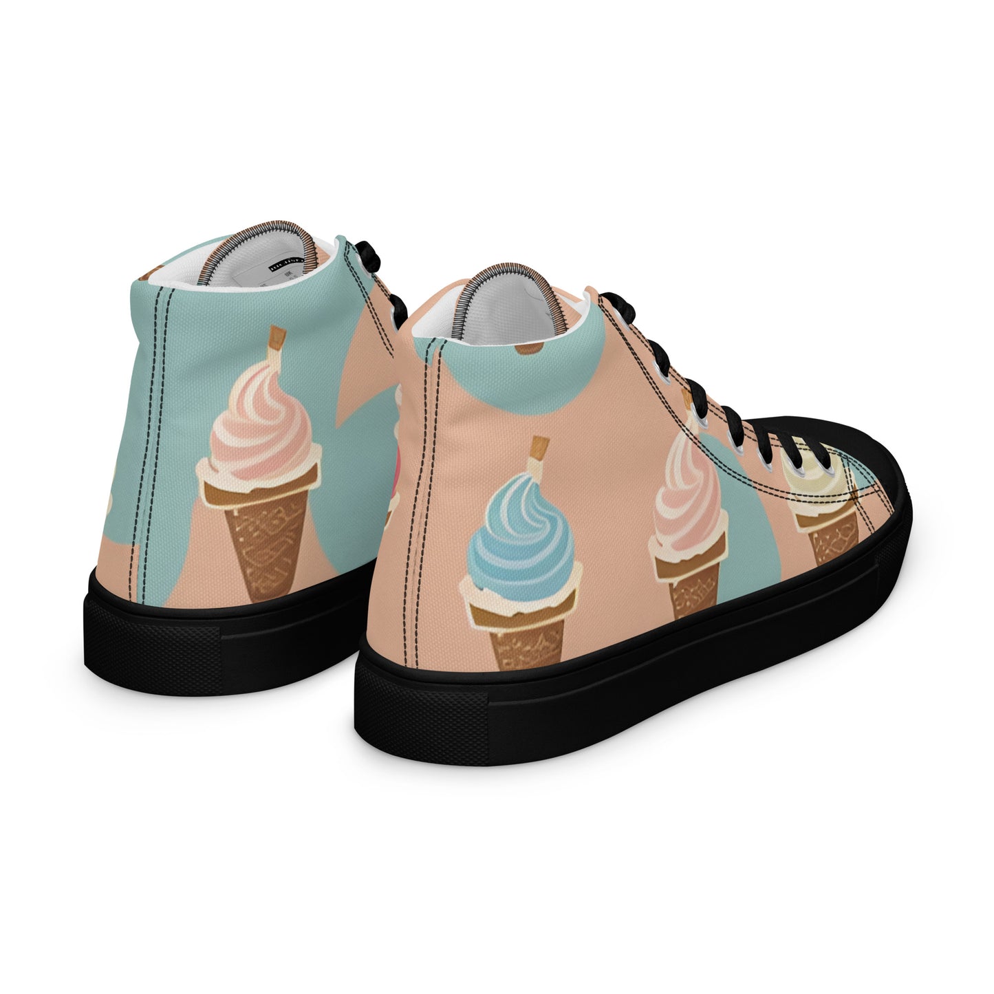 Women’s high top canvas shoes