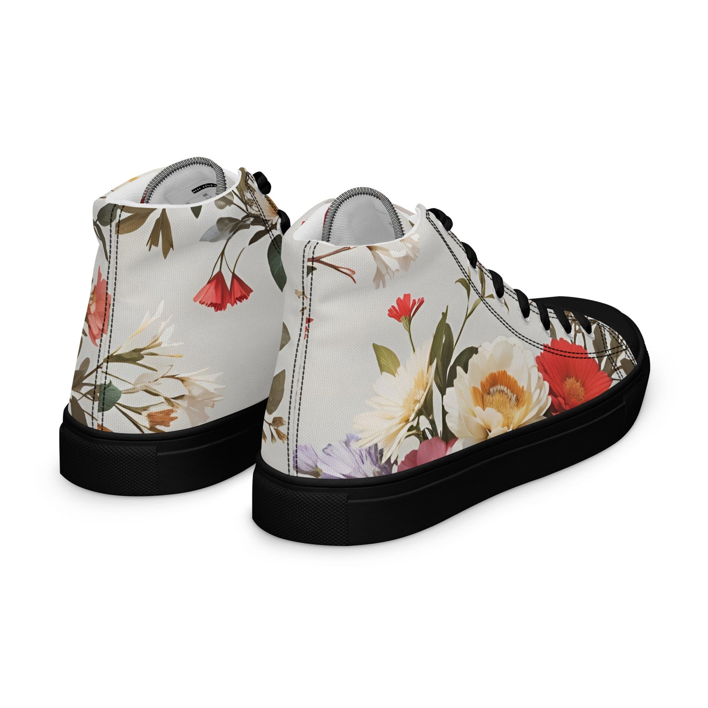 Women’s high top canvas shoes