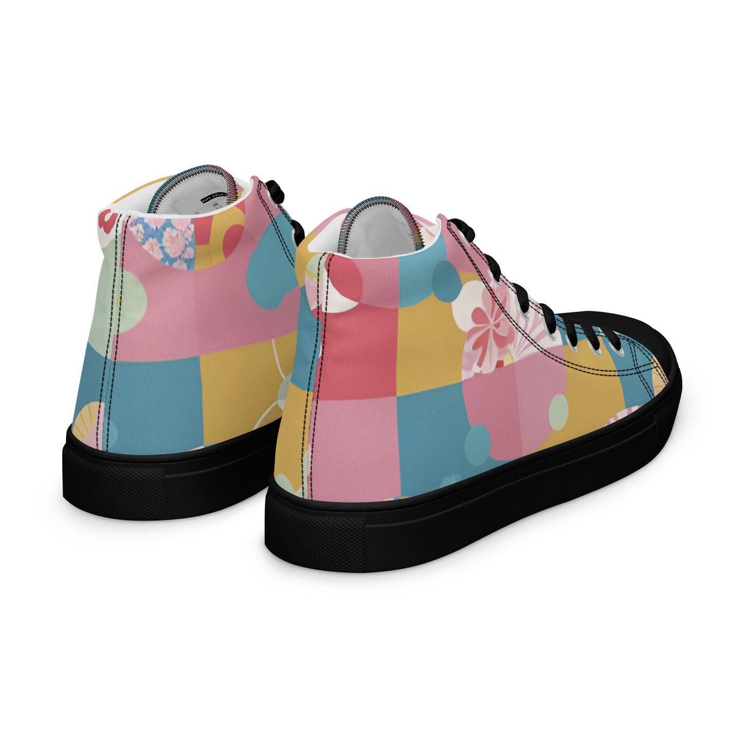 Women’s high top canvas shoes