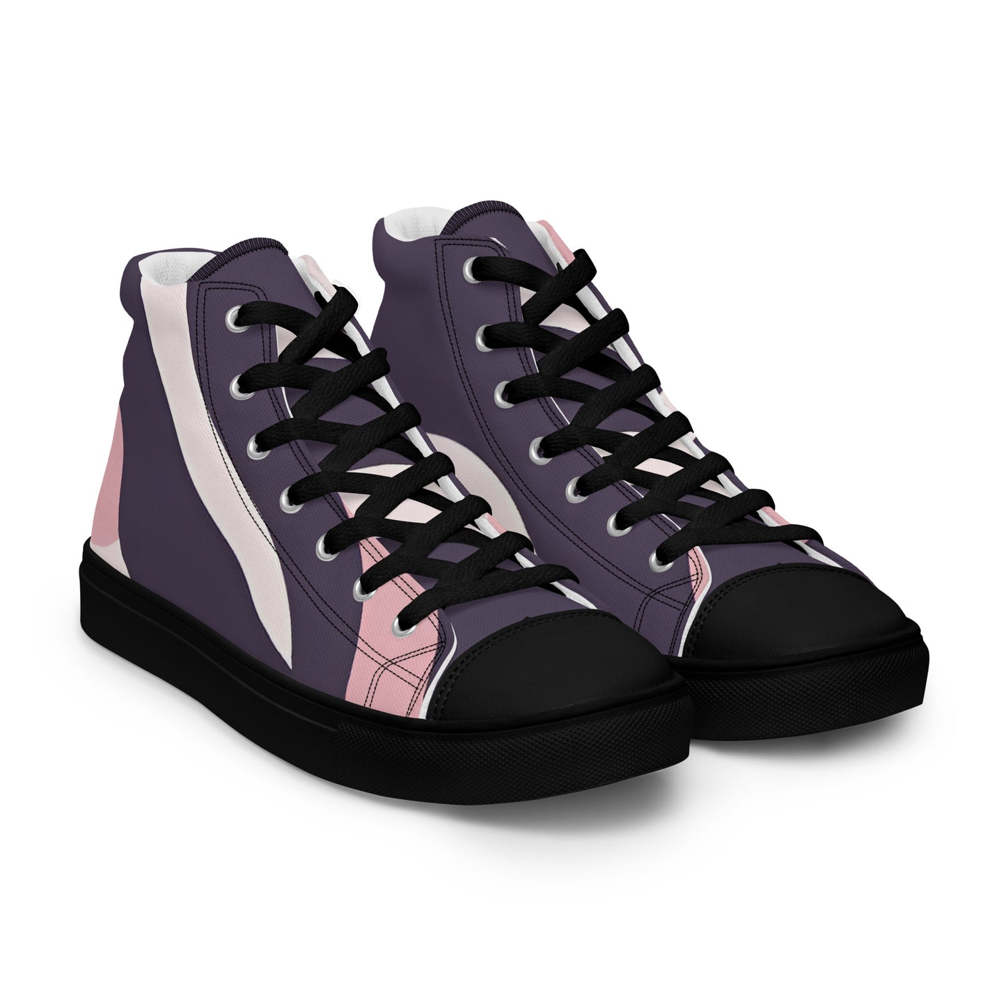 Women’s high top canvas shoes