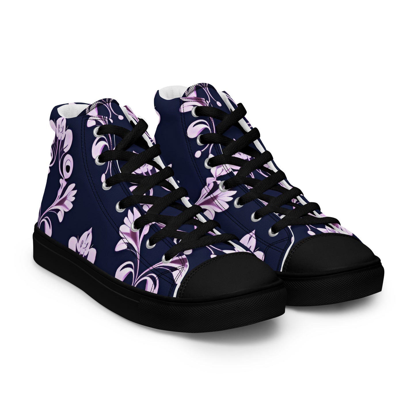 Women’s high top canvas shoes