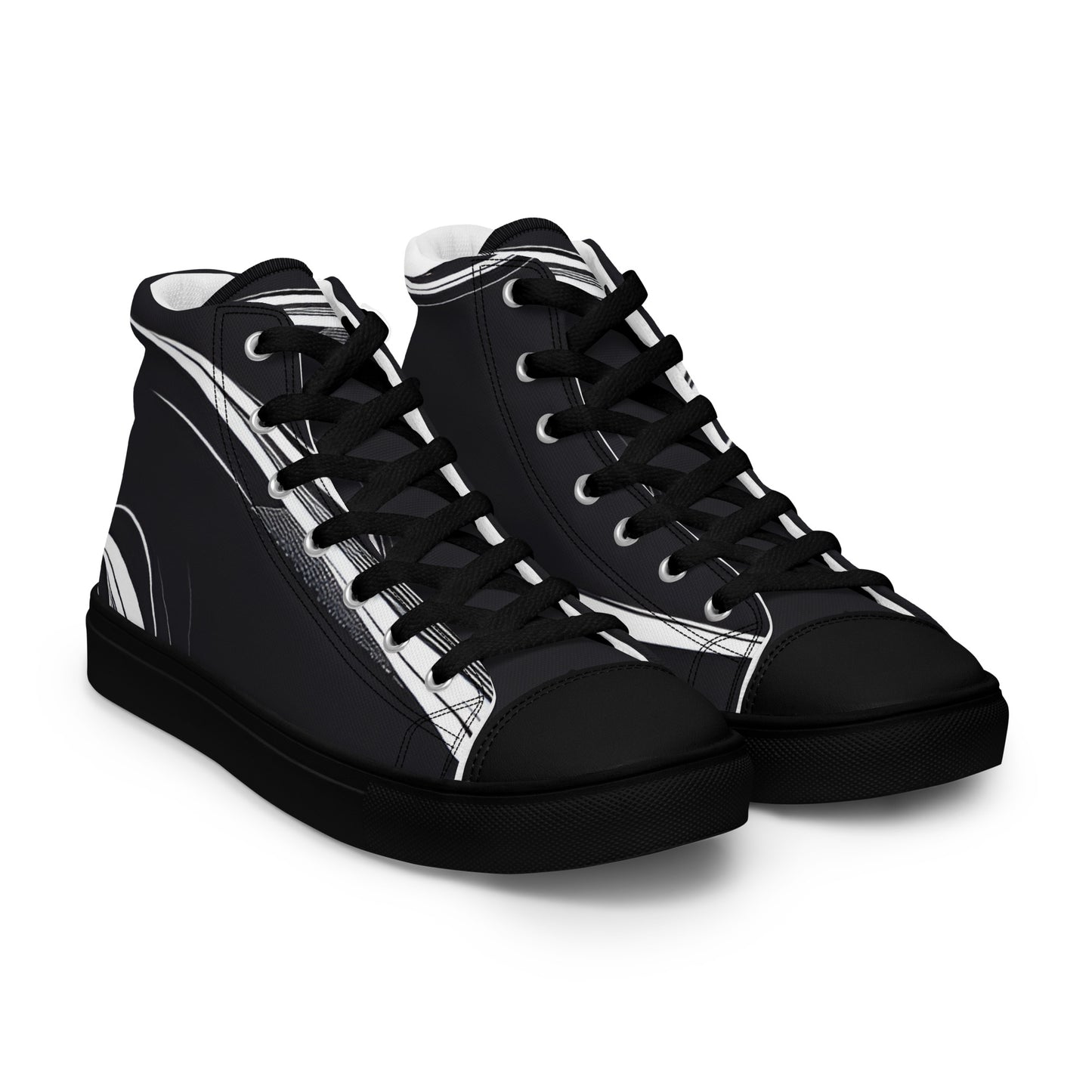 Women’s high top canvas shoes