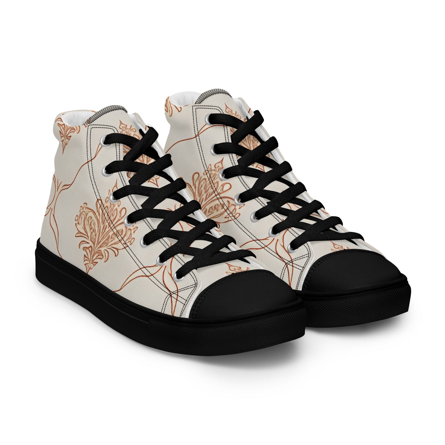 Women’s high top canvas shoes