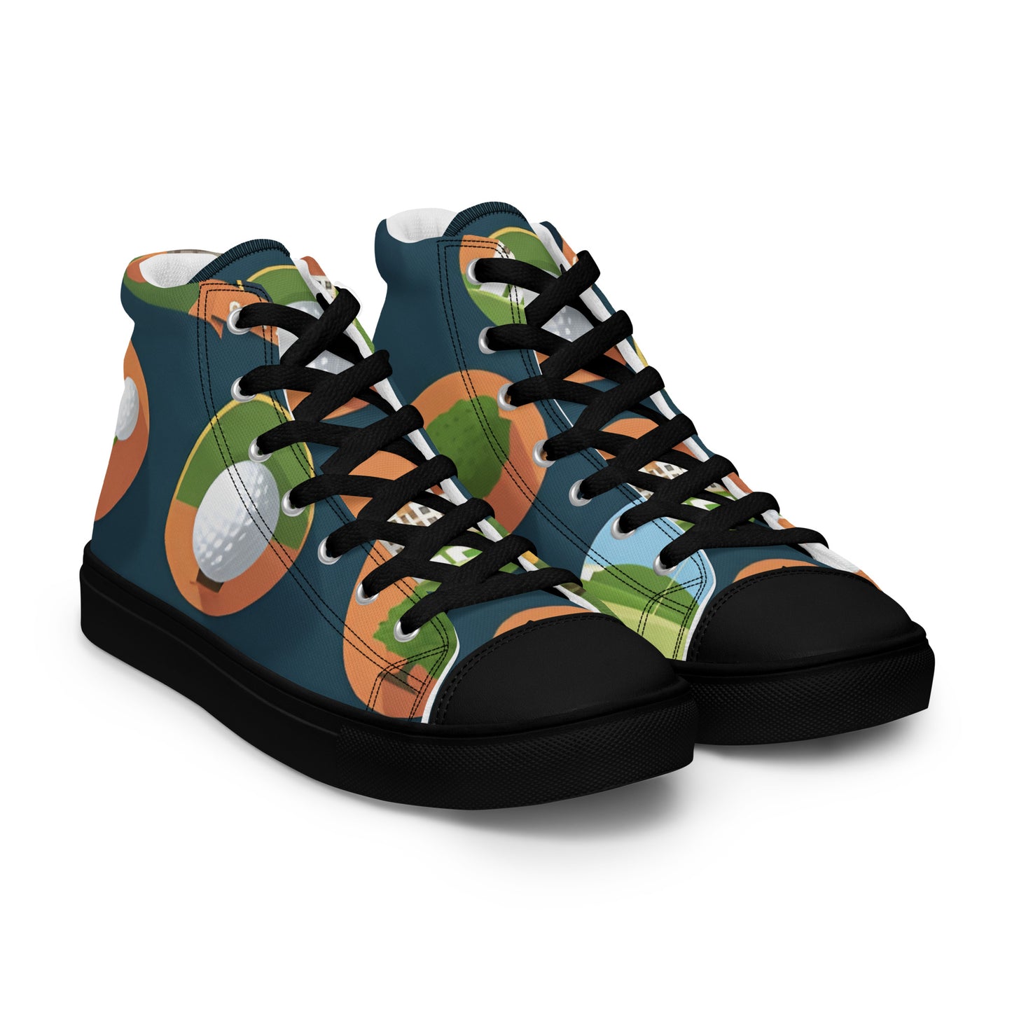 Women’s high top canvas shoes