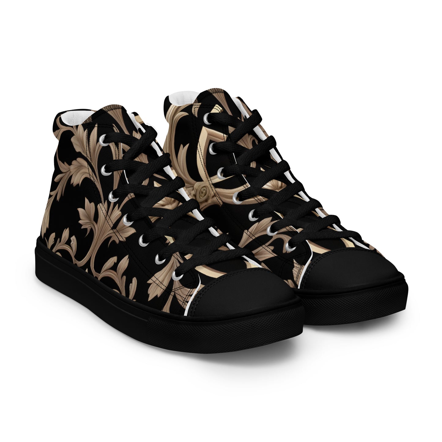 Women’s high top canvas shoes