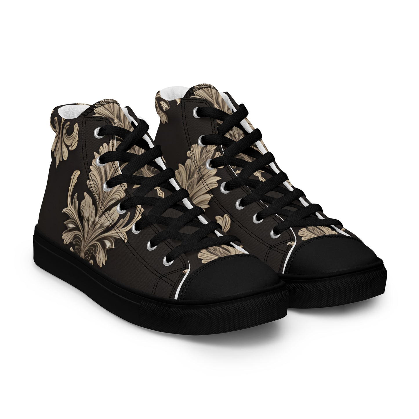 Women’s high top canvas shoes