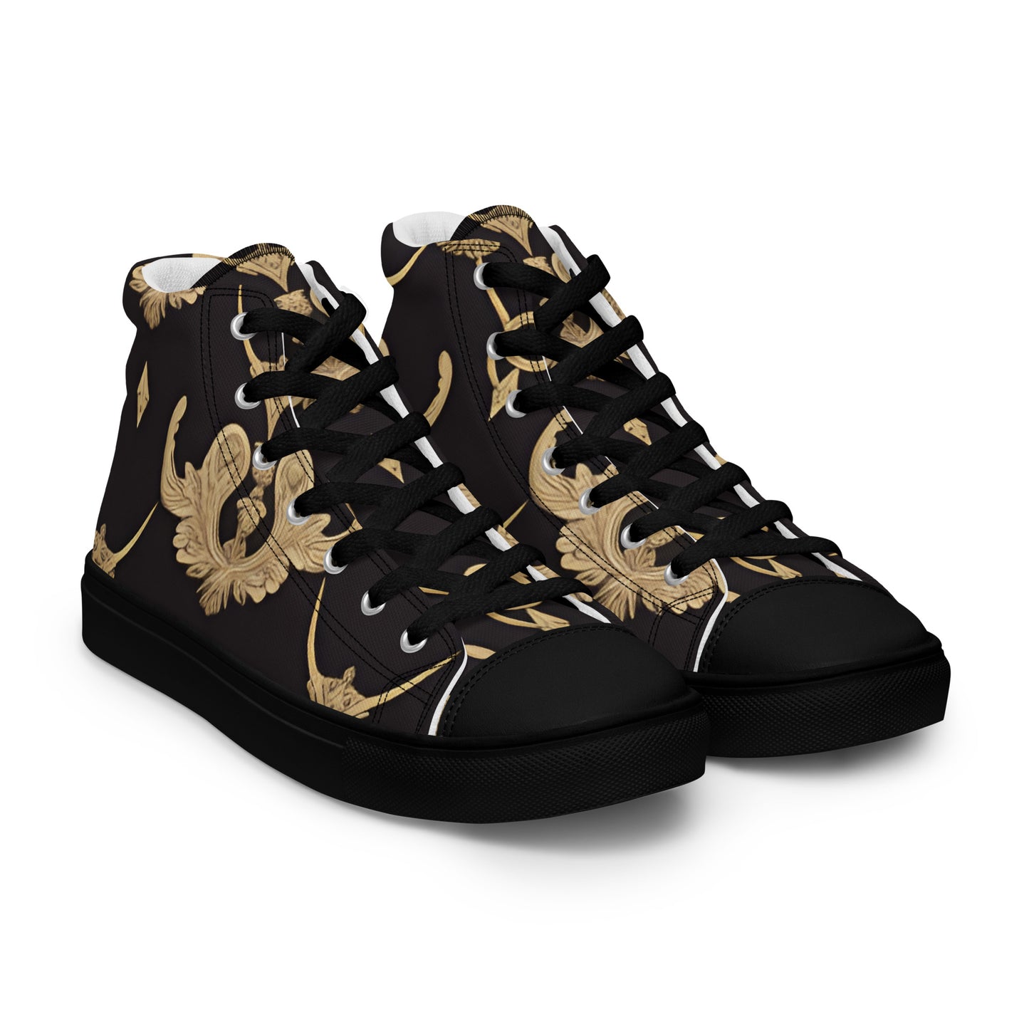 Women’s high top canvas shoes