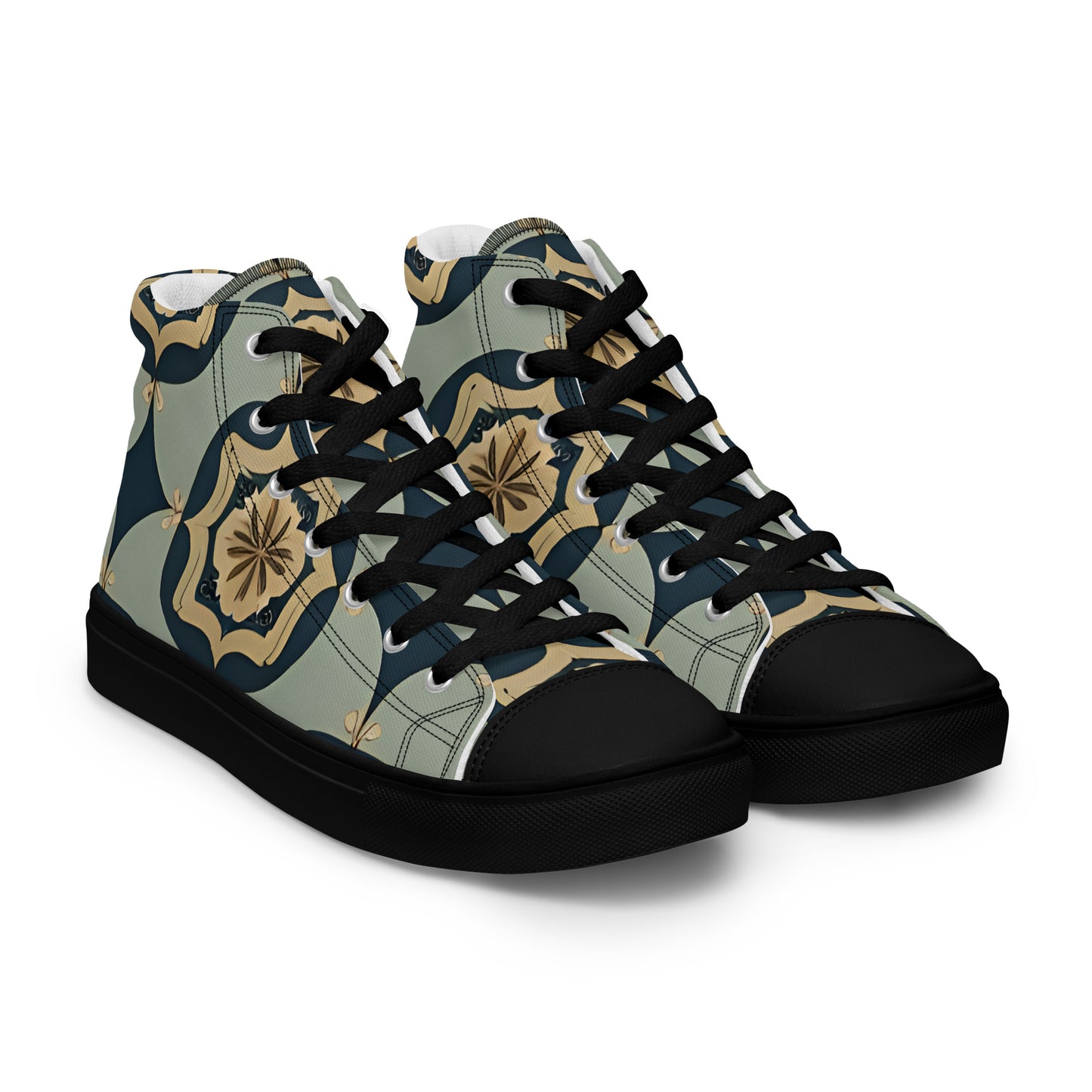 Women’s high top canvas shoes